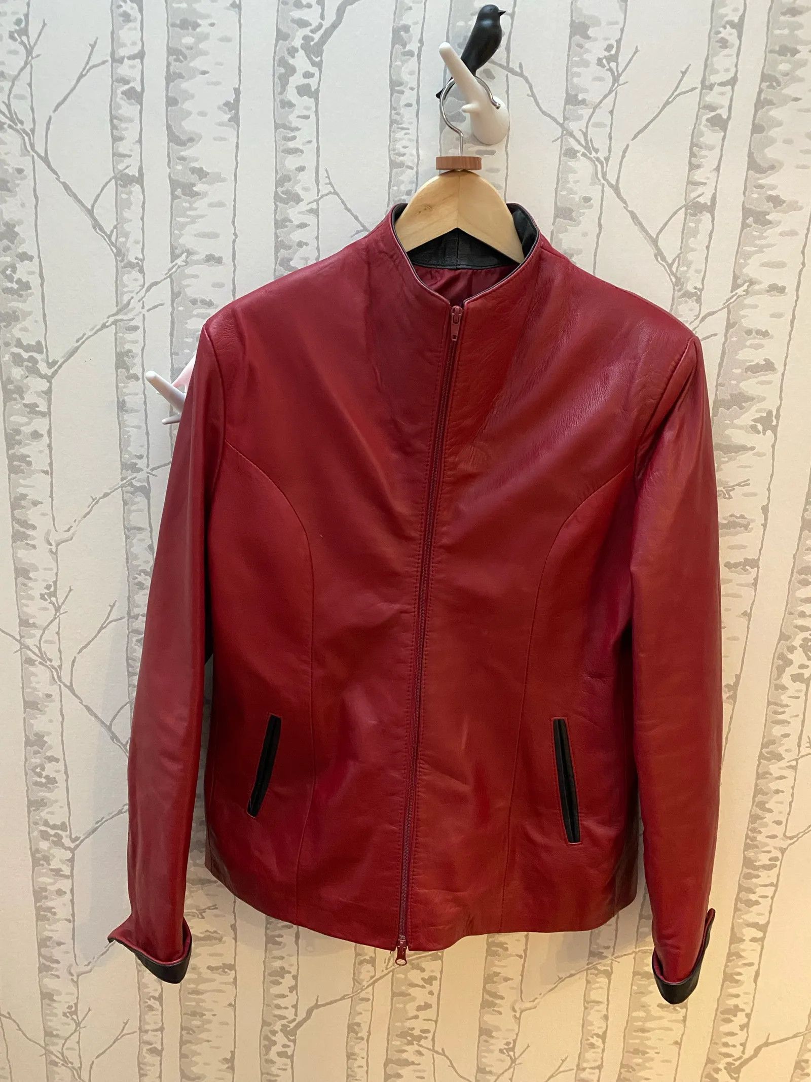 Leather Massimo leather Leather Jacket Size M / US 6-8 / IT 42-44 - 2 Thumbnail