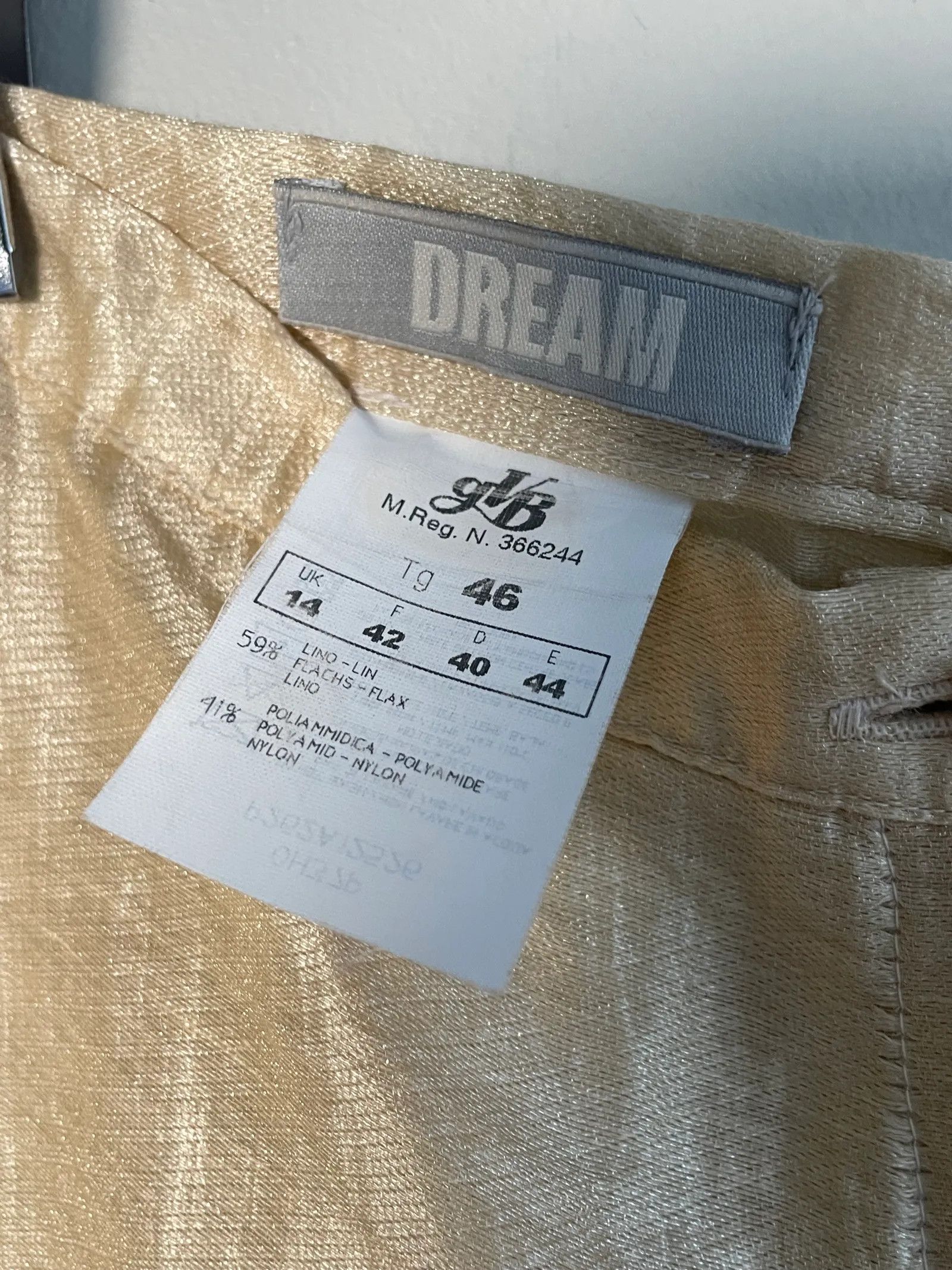 Vintage Dream Vintage Pants Size 27" / US 4 / IT 40 - 2 Thumbnail
