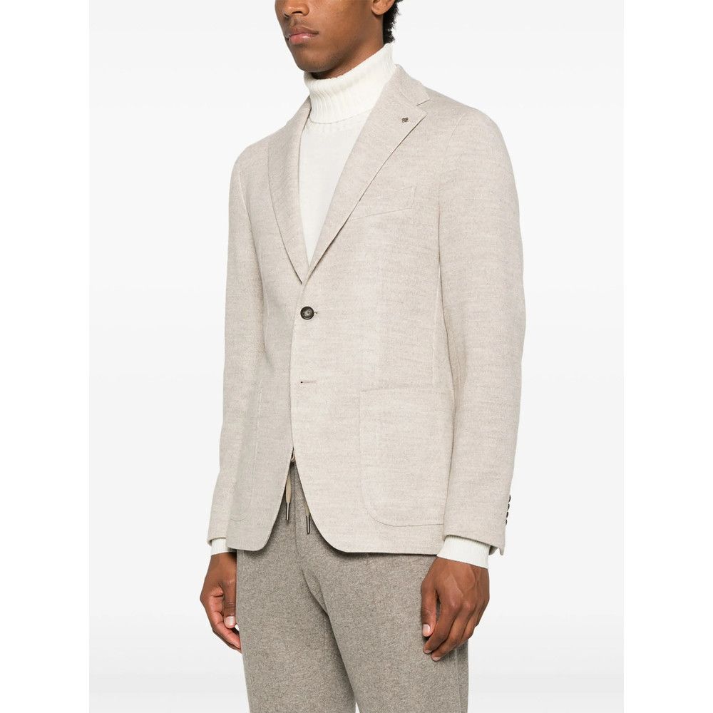 Tagliatore Tagliatore NEUTRALS Jackets - Blazers Size US M / EU 48-50 / 2 - 3 Thumbnail