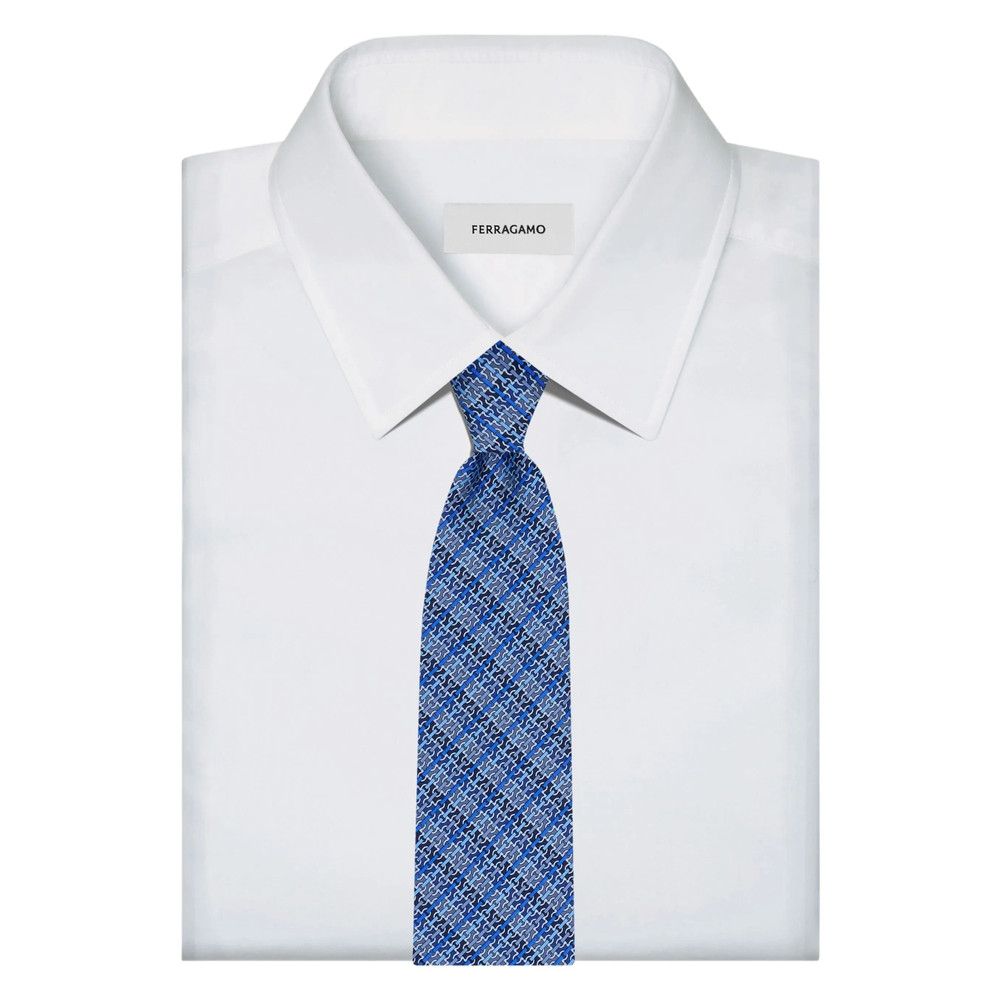 Ferragamo BLUE Ties & Bow Ties