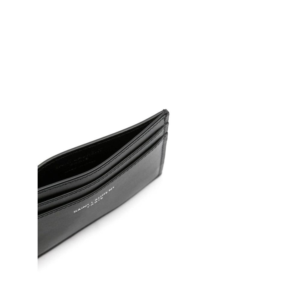 Saint Laurent Paris Saint Laurent BLACK Wallets & Cardholders Size ONE SIZE - 3 Thumbnail
