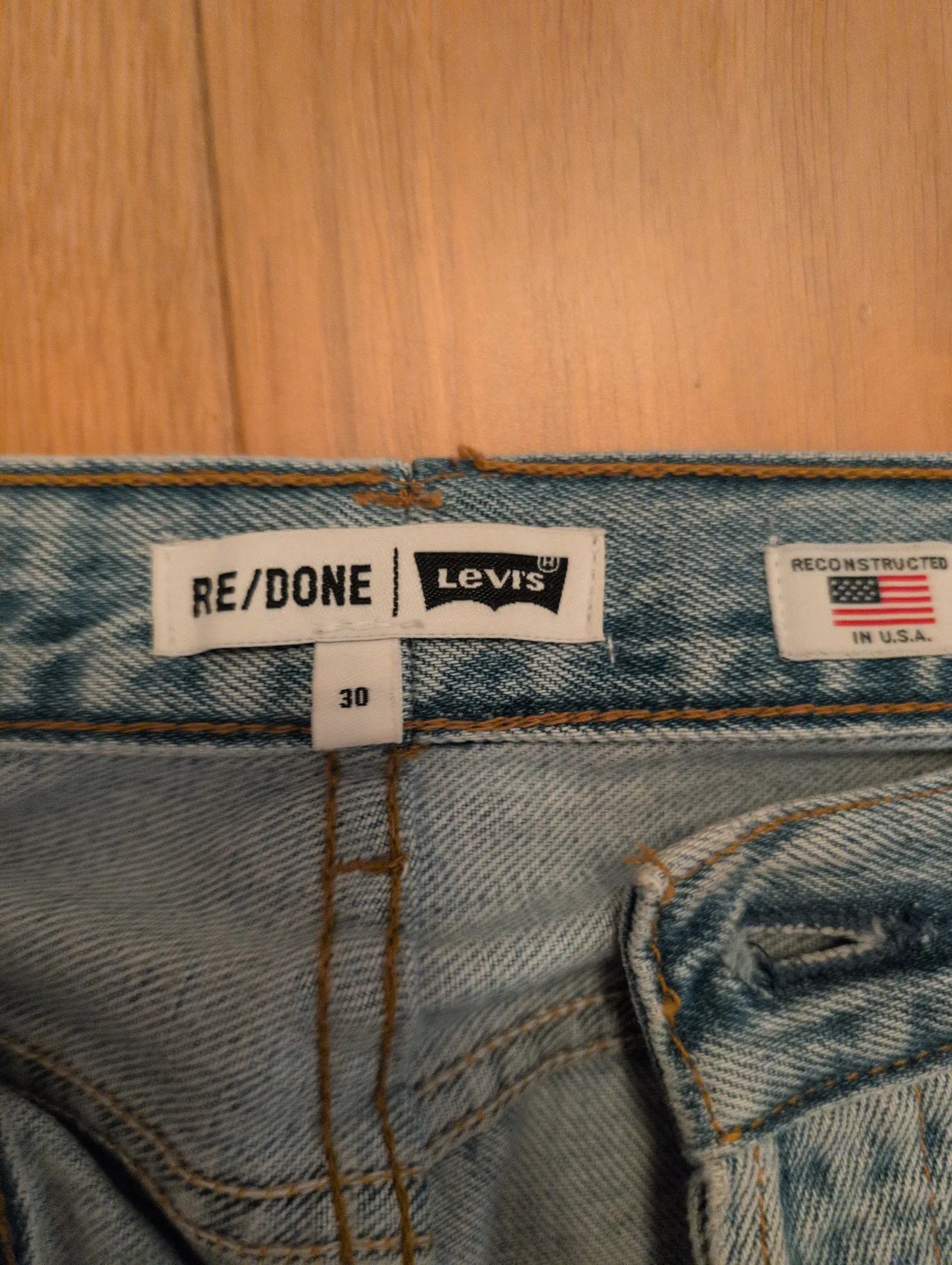 Levi's Levi's re/done Jeans Size 30" / US 8 / IT 44 - 2 Thumbnail
