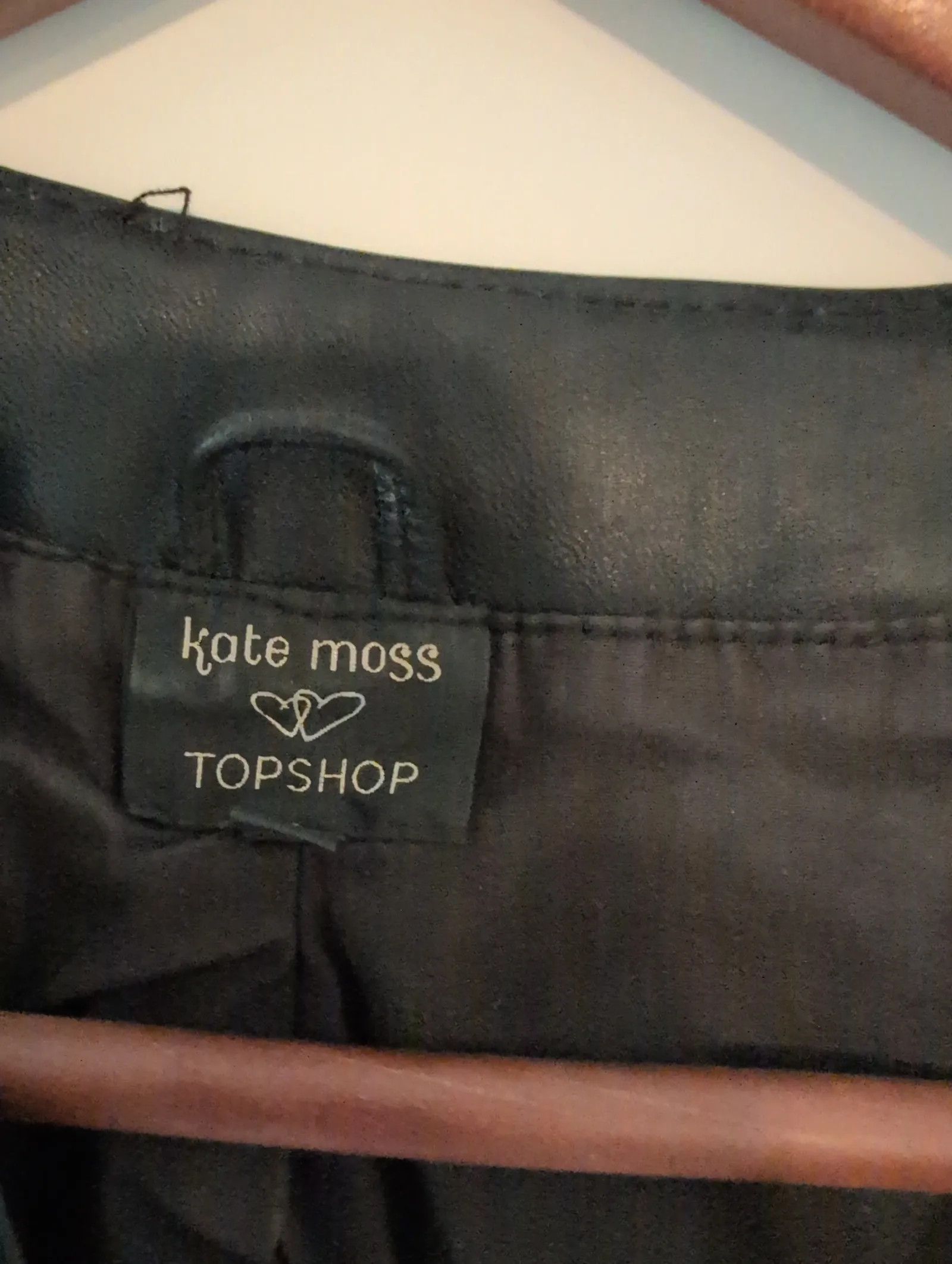 Moss Kate Moss x Topshop Leather Jacket Size S / US 4 / IT 40 - 2 Thumbnail