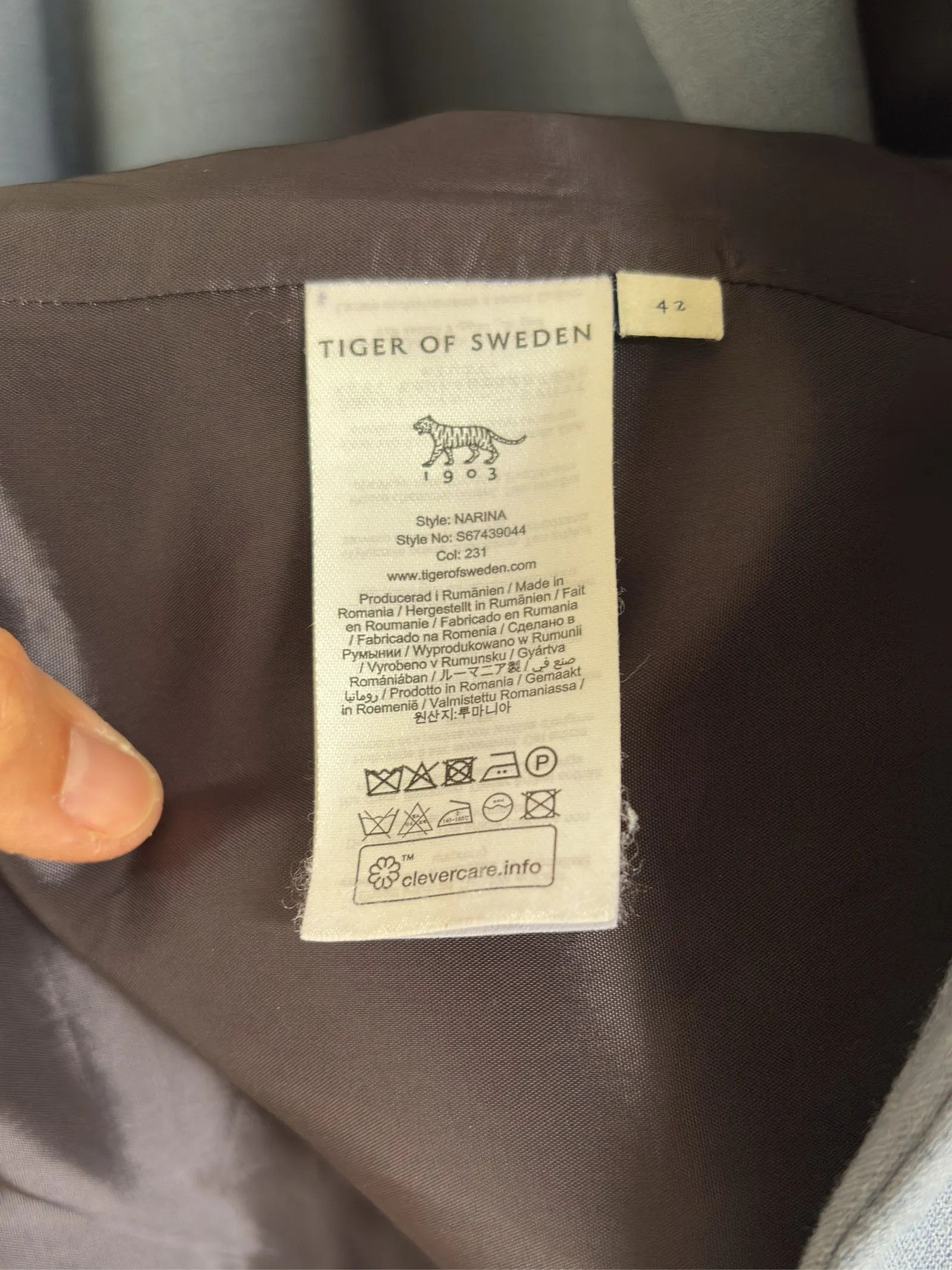 Tiger of Sweden Tiger of Sweden Narina Style No S67439044 Col. 231 Blazer Size M / US 6-8 / IT 42-44 - 2 Thumbnail