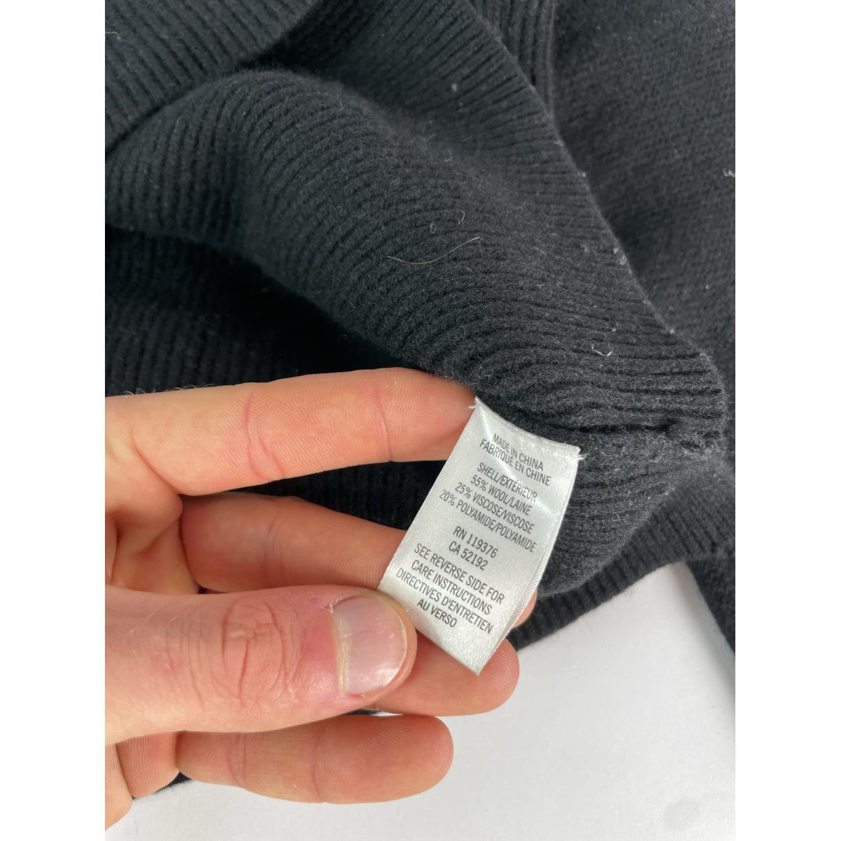 Helmut Lang Black Wool Knitwear Size M / US 6-8 / IT 42-44 - 4 Thumbnail