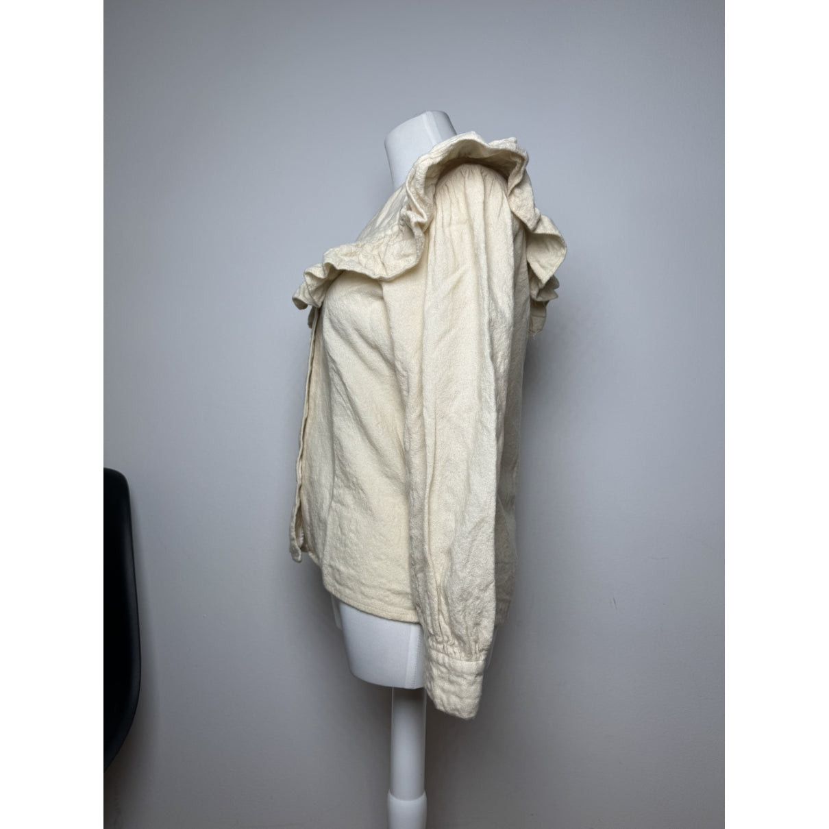 Yves Saint Laurent Beige Wool Knitwear Size M / US 6-8 / IT 42-44 - 3 Thumbnail