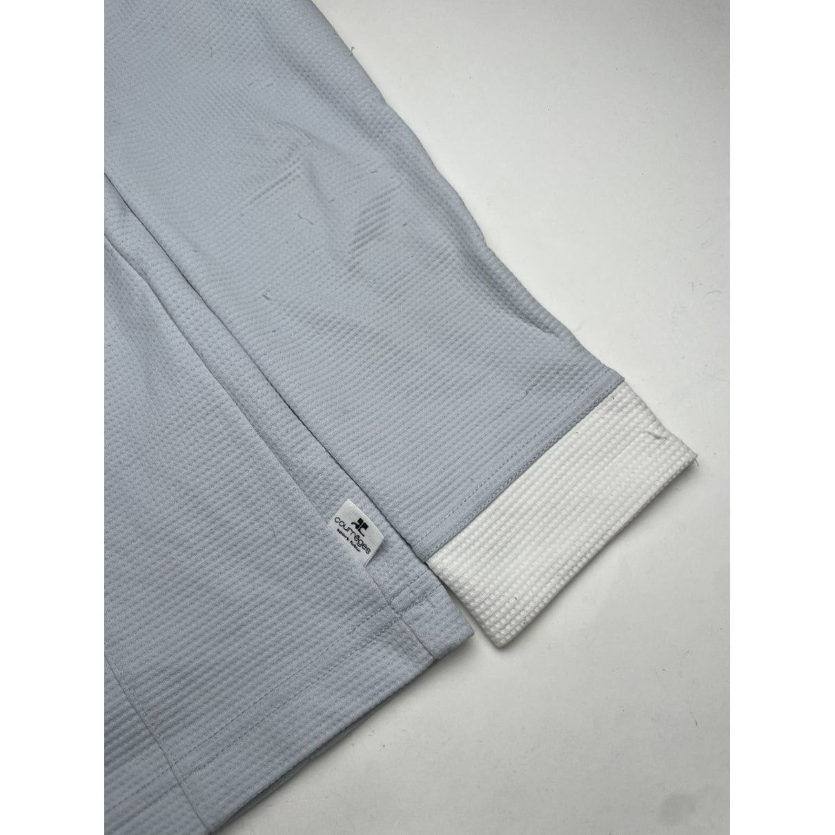 Courreges Courrèges Turquoise Synthetic Knitwear Size M / US 6-8 / IT 42-44 - 5 Thumbnail