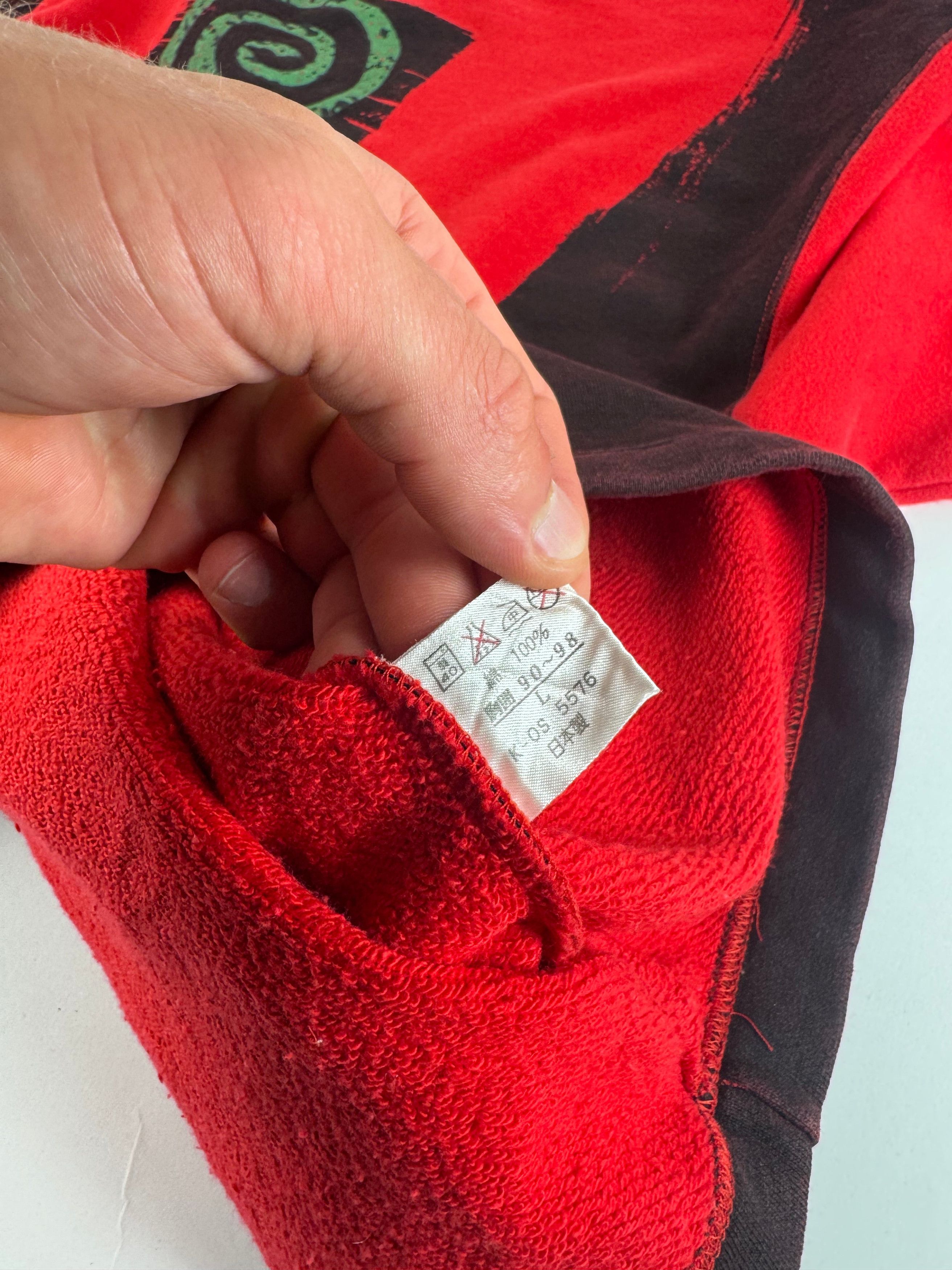 Kansai Yamamoto Vintage Kansai Yamamot Sweather red black L Size S / US 4 / IT 40 - 11 Thumbnail
