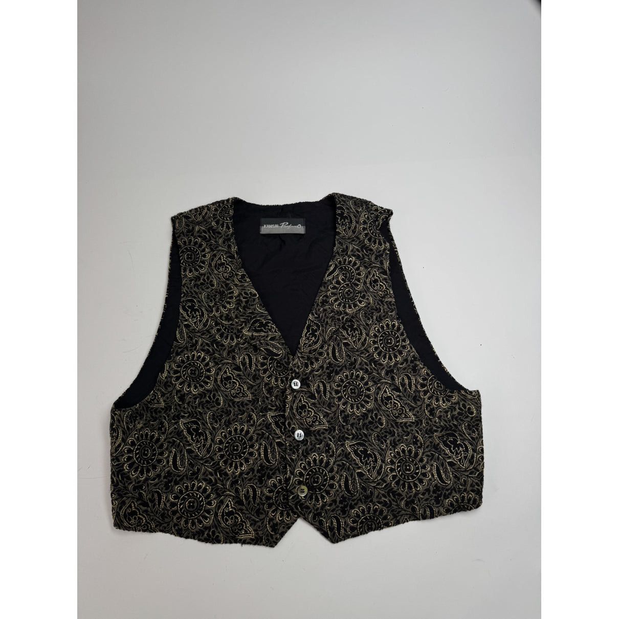 Kansai Yamamoto Black Wool Knitwear Size L / US 10 / IT 46 - 4 Thumbnail
