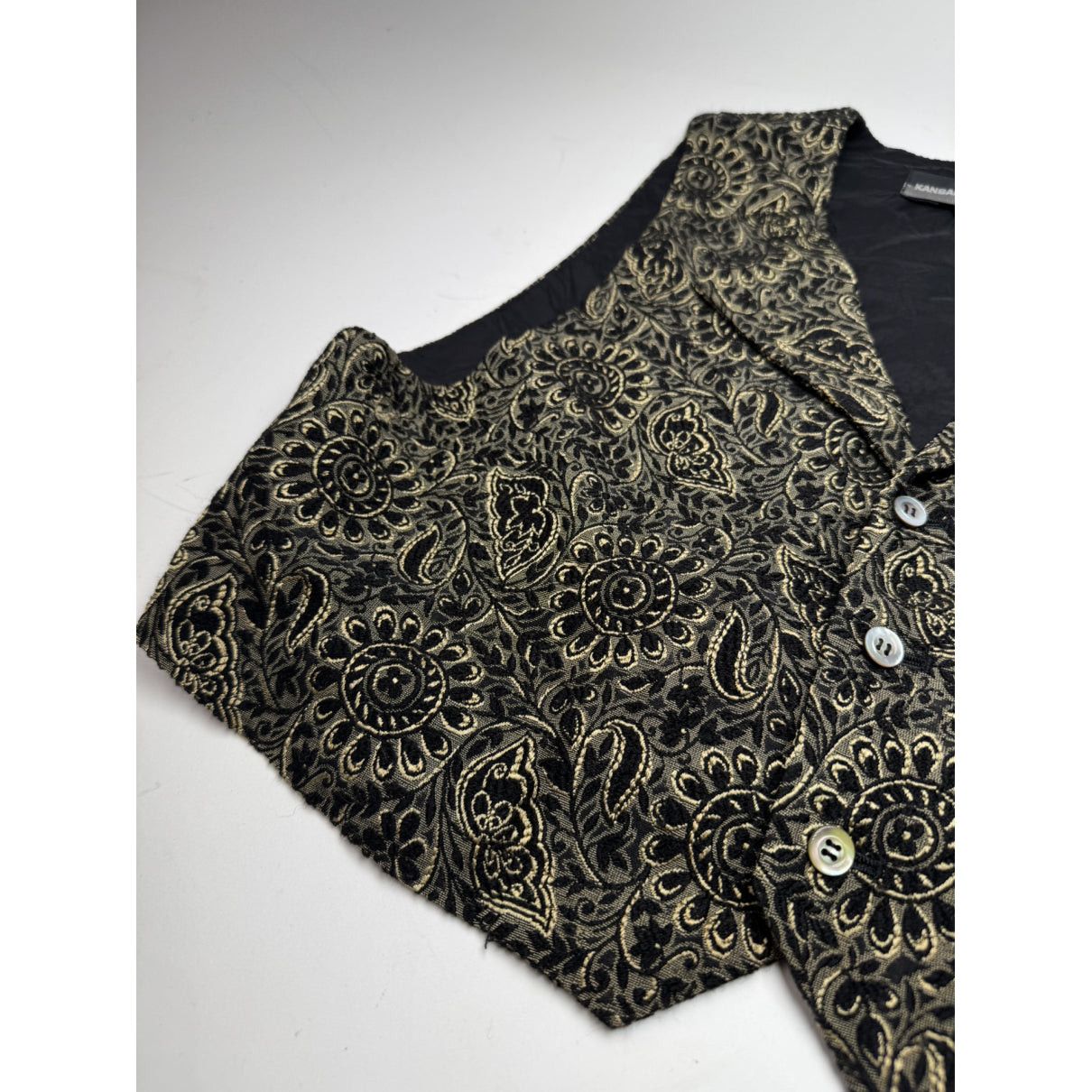 Kansai Yamamoto Black Wool Knitwear Size L / US 10 / IT 46 - 5 Thumbnail