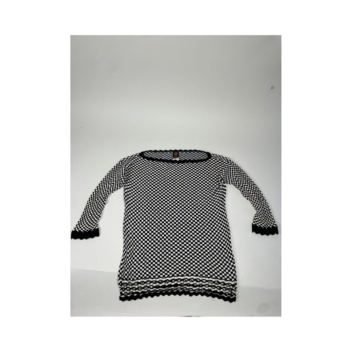 Jean Paul Gaultier Black Polyester Knitwear Size M / US 6-8 / IT 42-44 - 2 Thumbnail