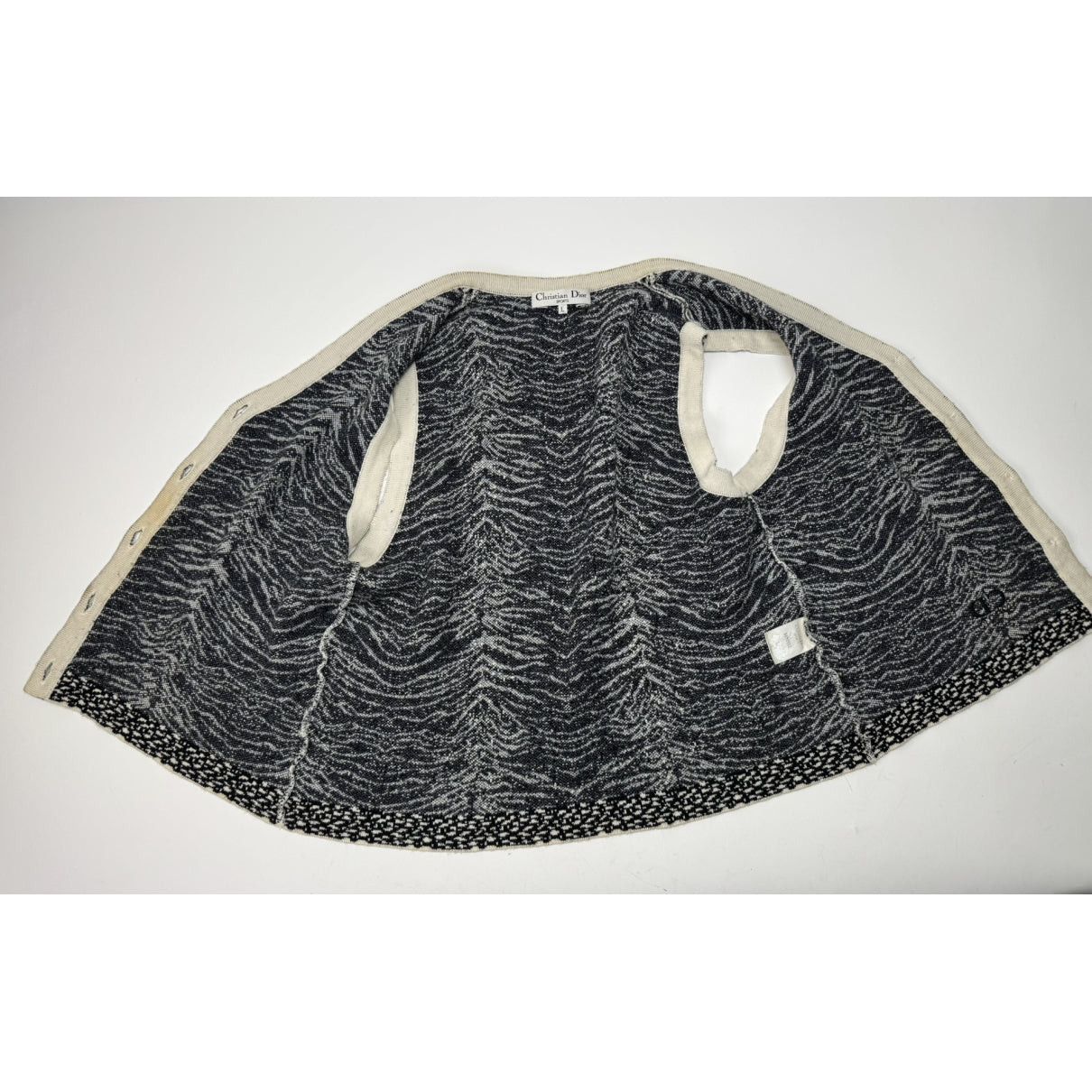 Dior J'A Black Wool Knitwear Size L / US 10 / IT 46 - 3 Thumbnail
