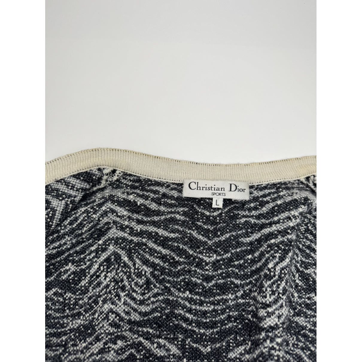 Dior J'A Black Wool Knitwear Size L / US 10 / IT 46 - 4 Thumbnail