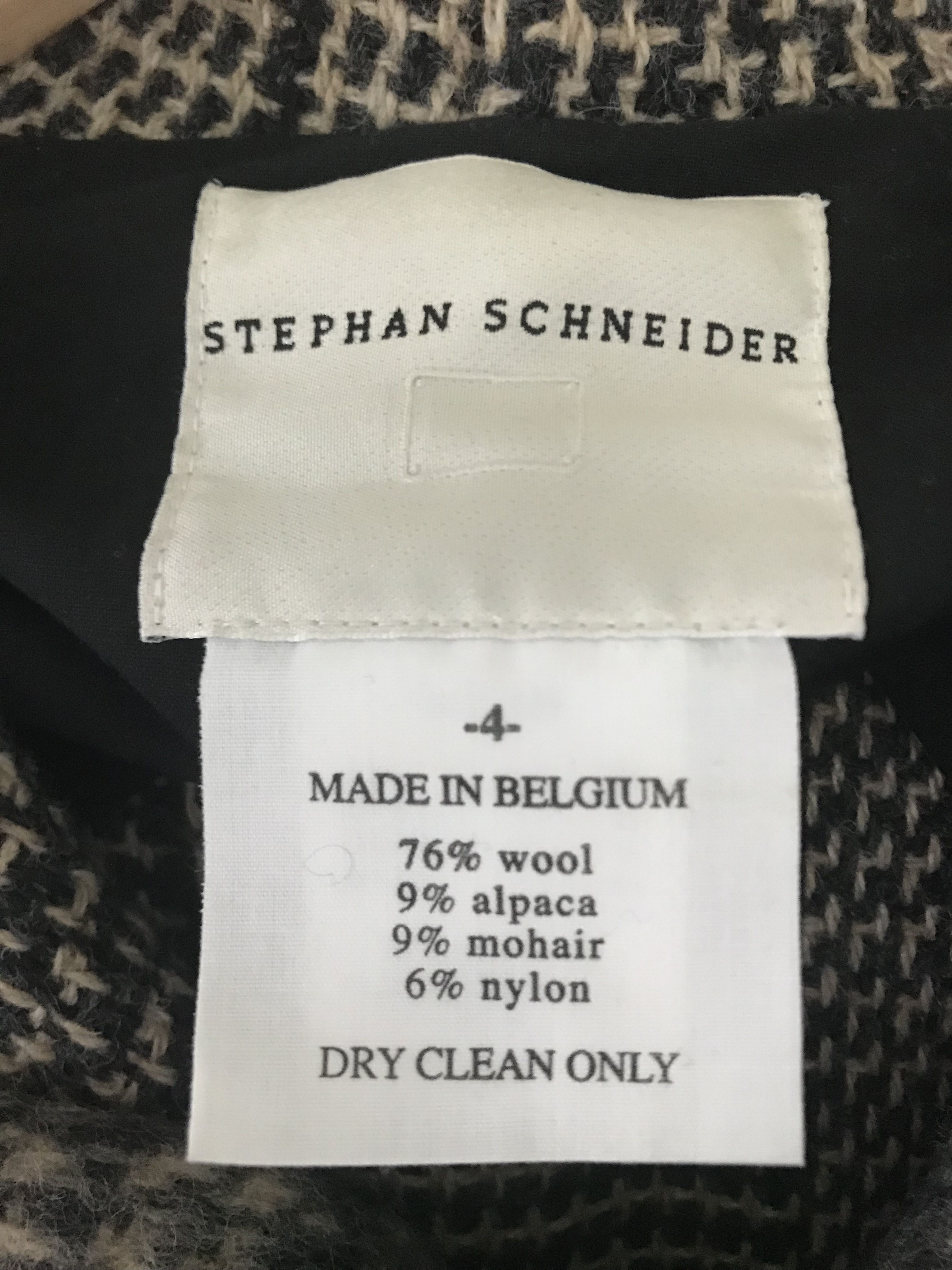Stephan Schneider FW16 Resin Coat - Check Pattern Size US S / EU 44-46 / 1 - 3 Thumbnail
