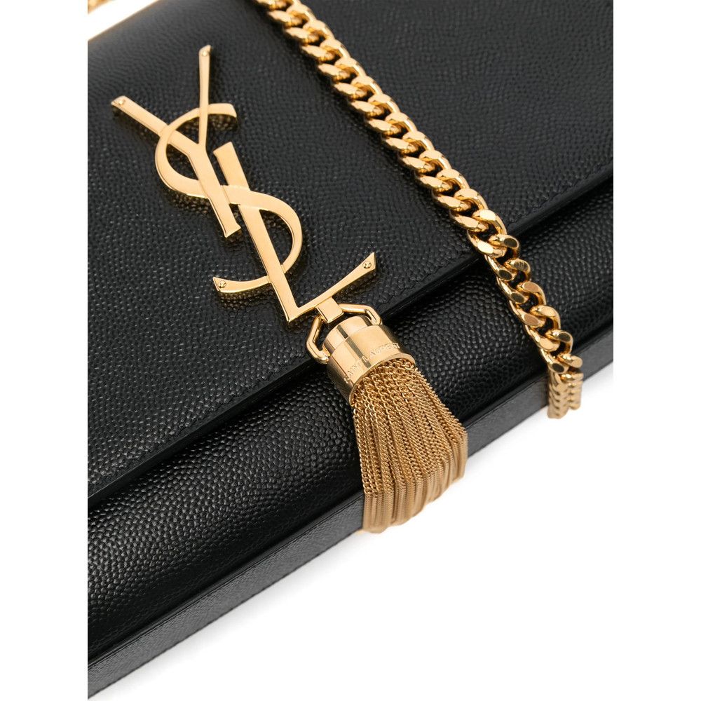 Saint Laurent Paris Saint Laurent BLACK Shoulder Bags Size ONE SIZE - 2 Thumbnail