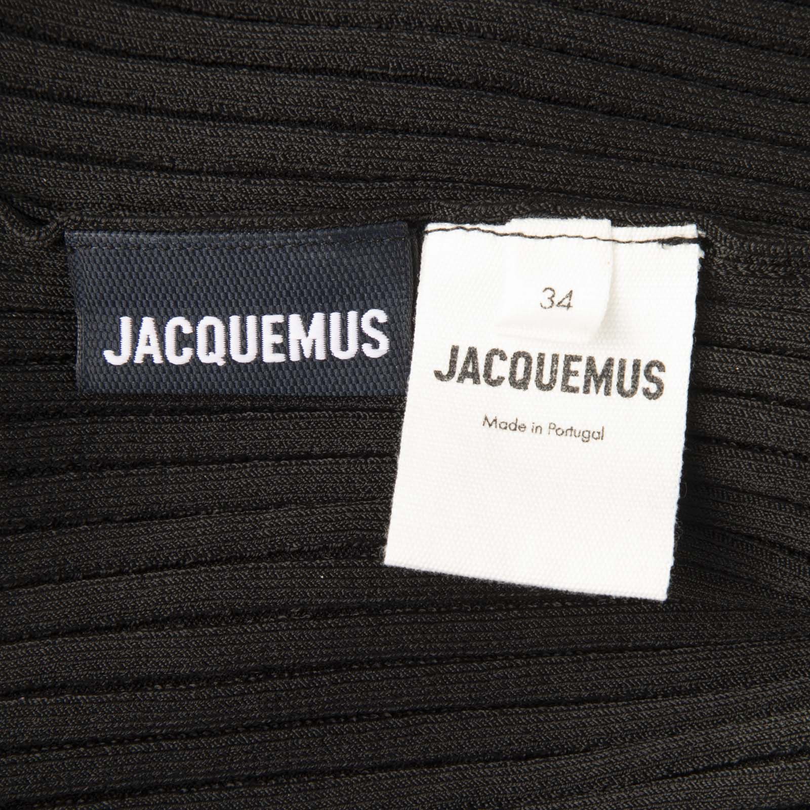 Jacquemus Black La Maille Pralù Ribbed Cardigan Size XS / US 0-2 / IT 36-38 - 5 Thumbnail