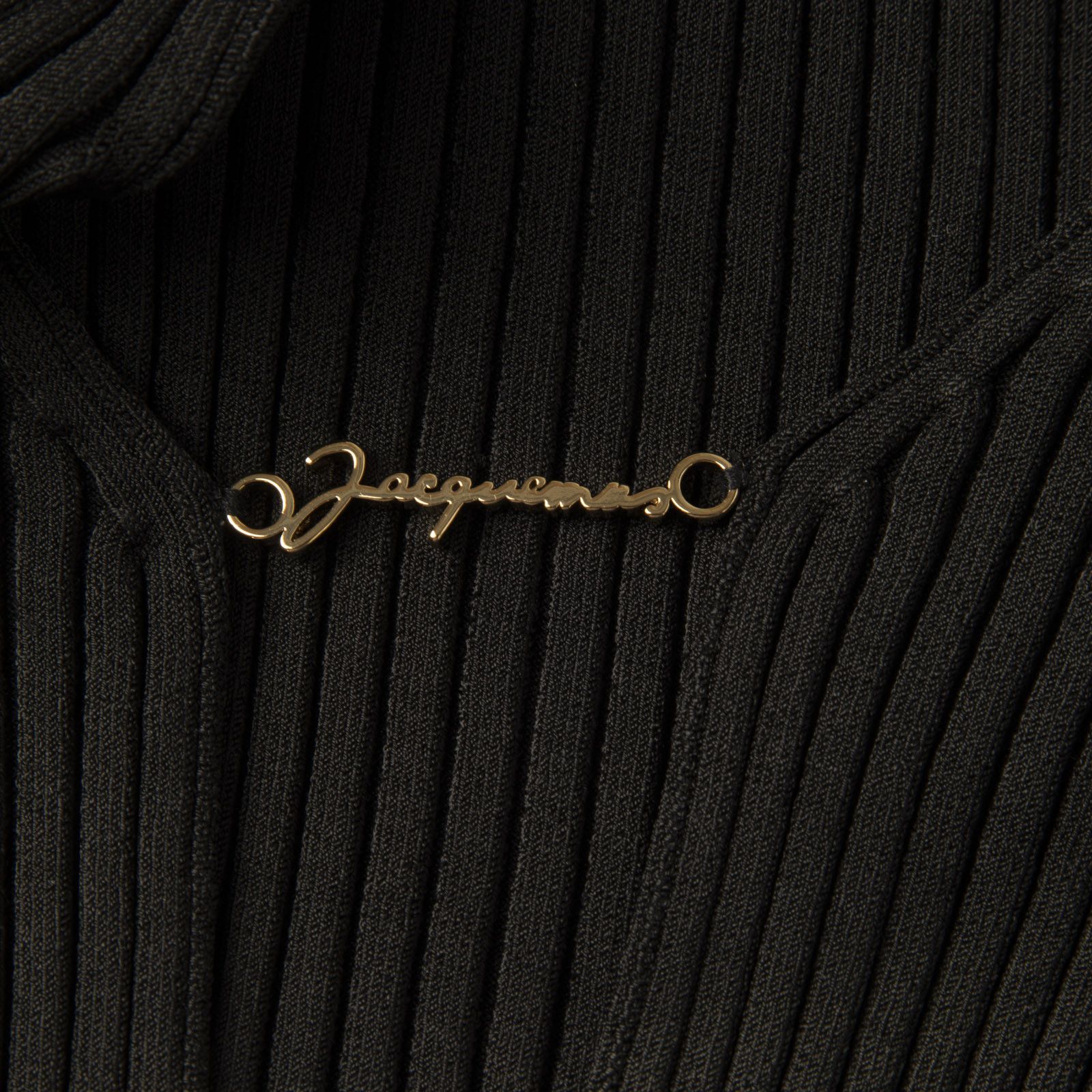 Jacquemus Black La Maille Pralù Ribbed Cardigan Size XS / US 0-2 / IT 36-38 - 3 Thumbnail
