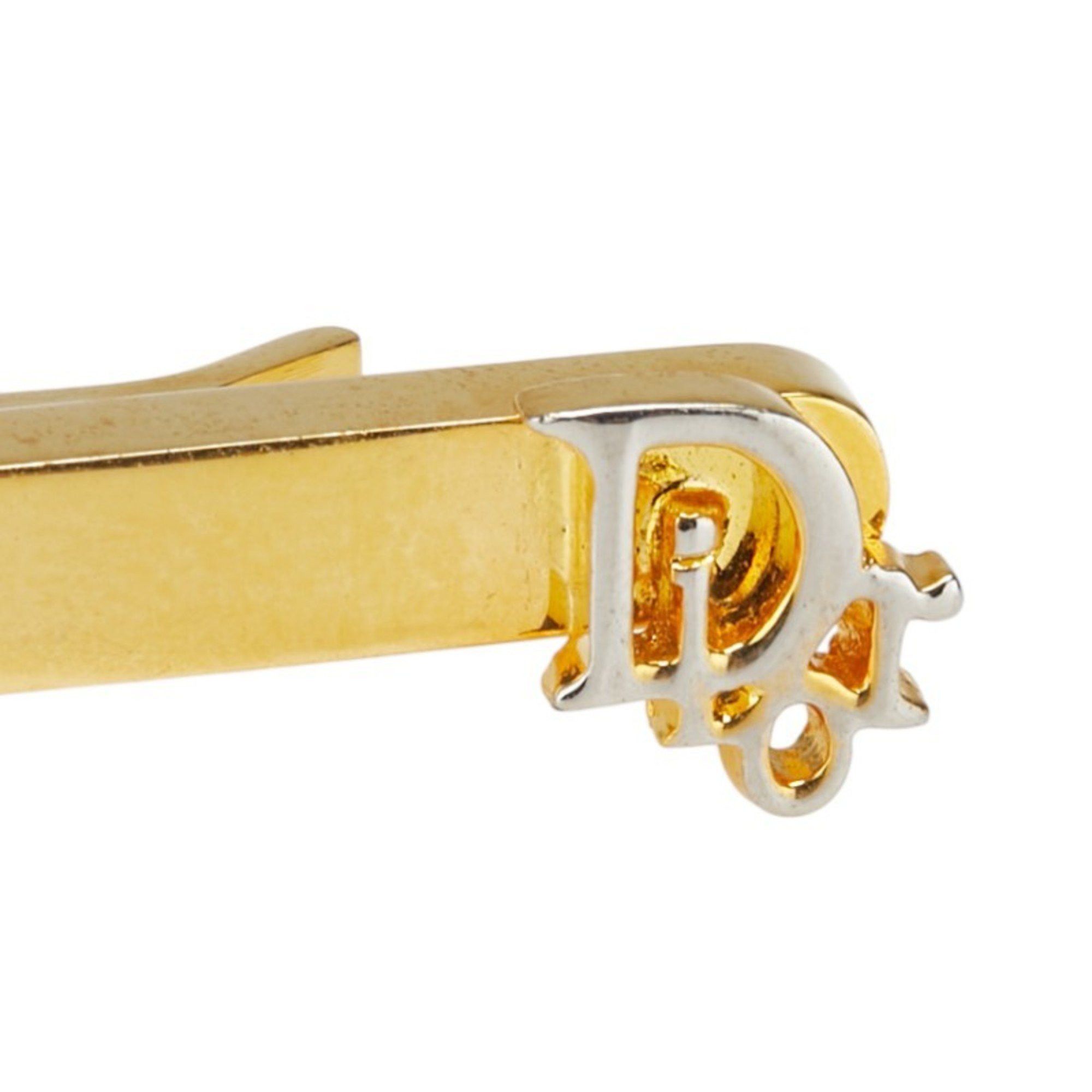 Dior Christian Dior Dior logo tie pin, gold plated, for men. Size ONE SIZE - 4 Thumbnail