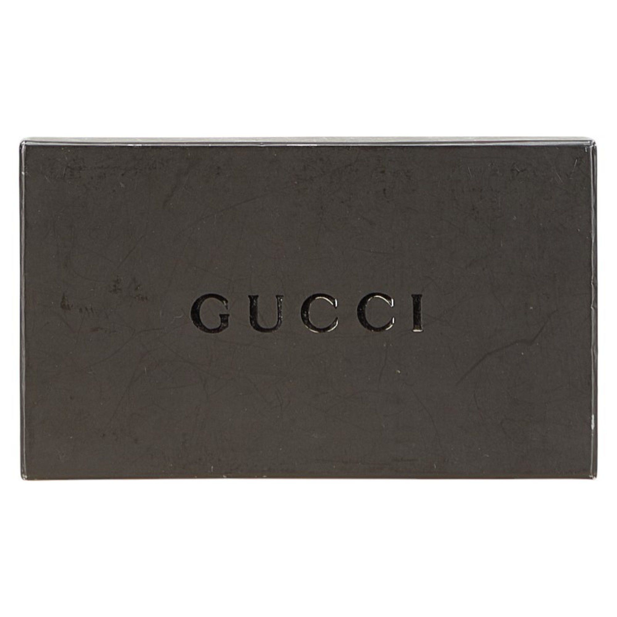 Gucci Gucci Interlocking G Long Wallet 131864 Black Green Leather Women's GUCCI Size ONE SIZE - 11 Thumbnail