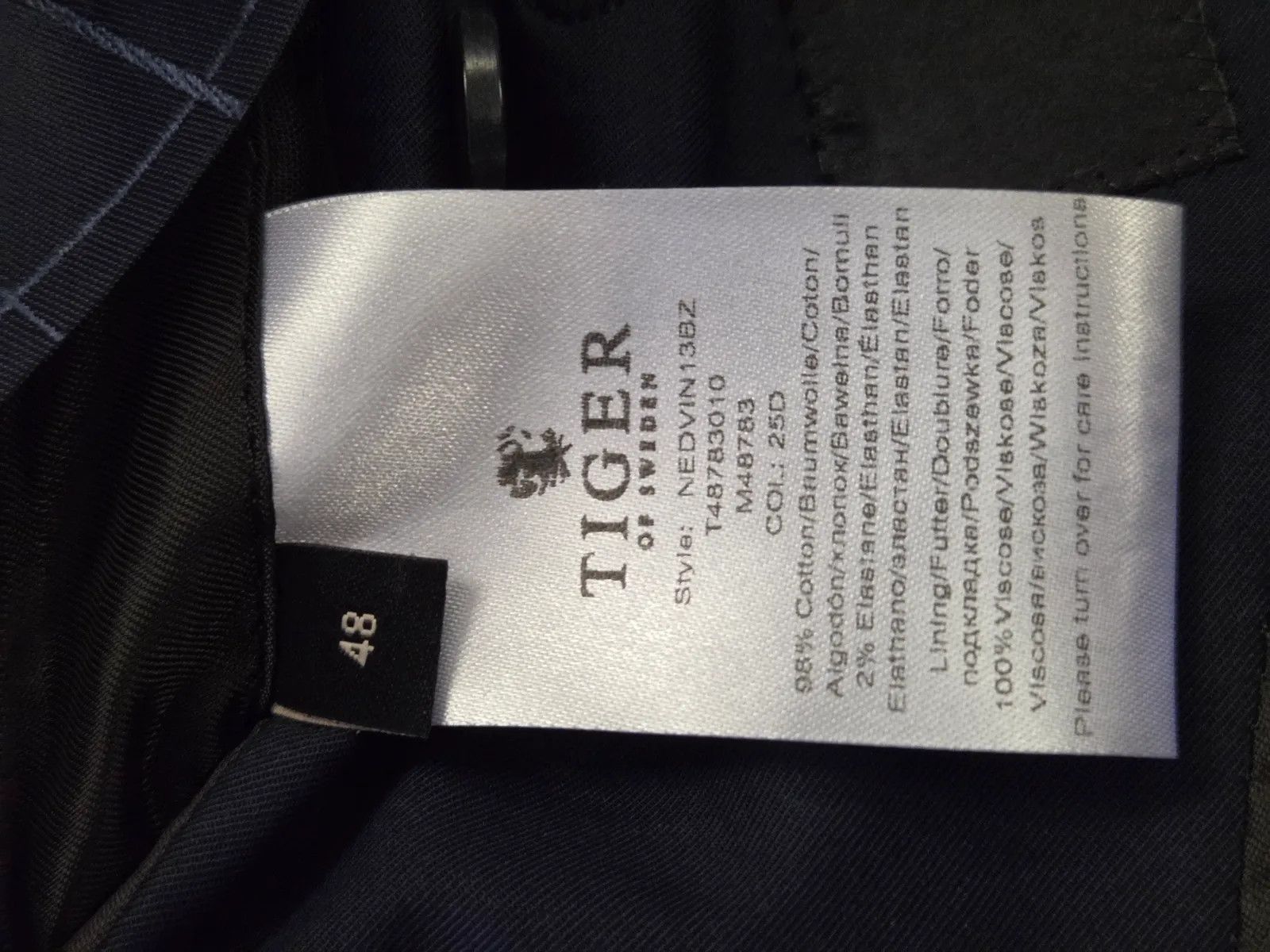 Tiger of Sweden Tiger of Sweden Nedvin blazer Blazer Size 40R - 3 Thumbnail