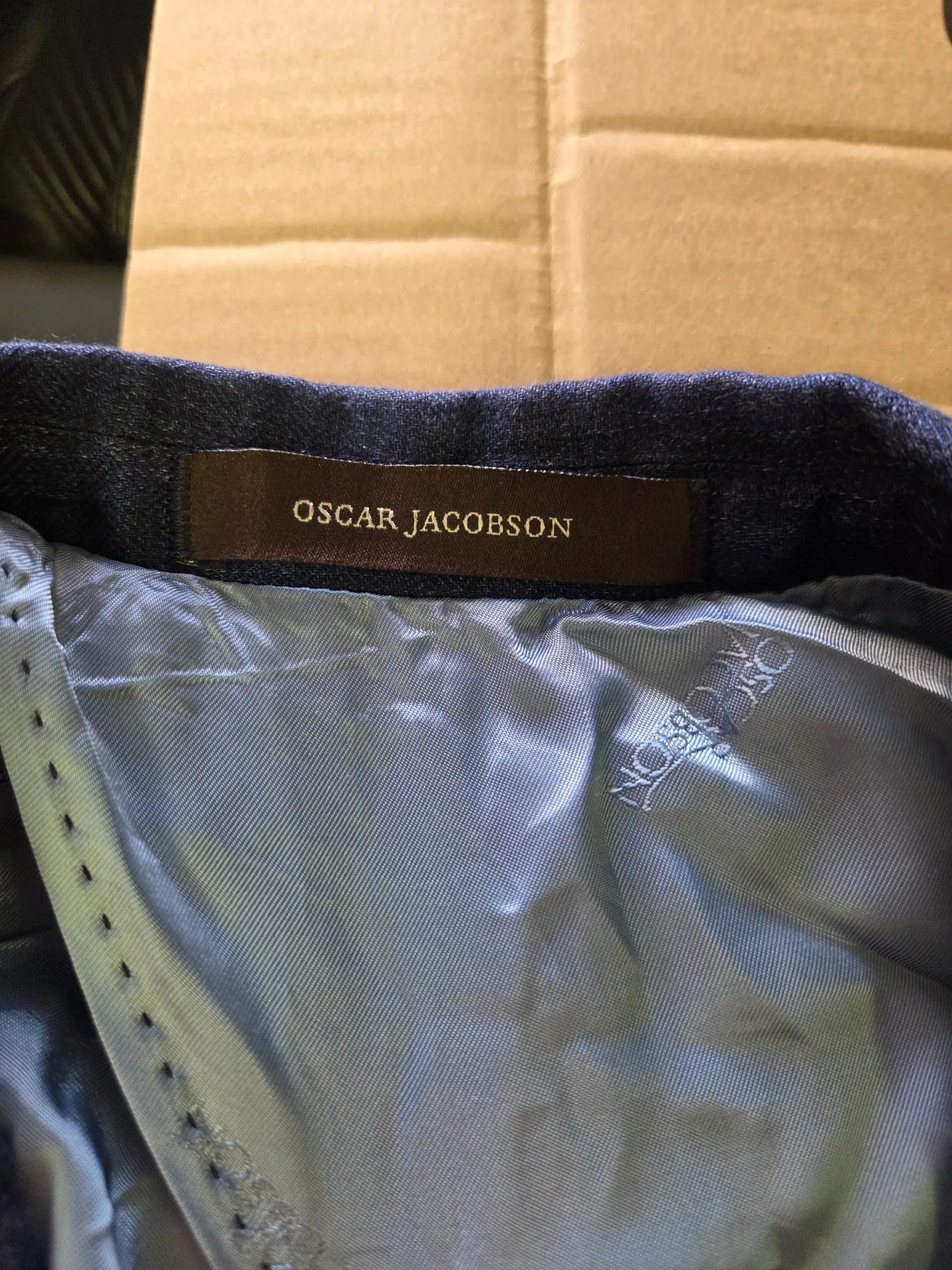 Oscar Jacobson Oscar Jacobson Hopper soft linen Blazer Size 40R - 2 Thumbnail