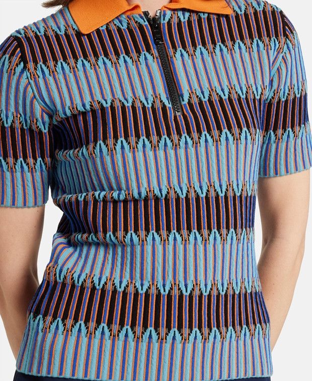 Tod's Knitted polo shirt Size S / US 4 / IT 40 - 3 Thumbnail