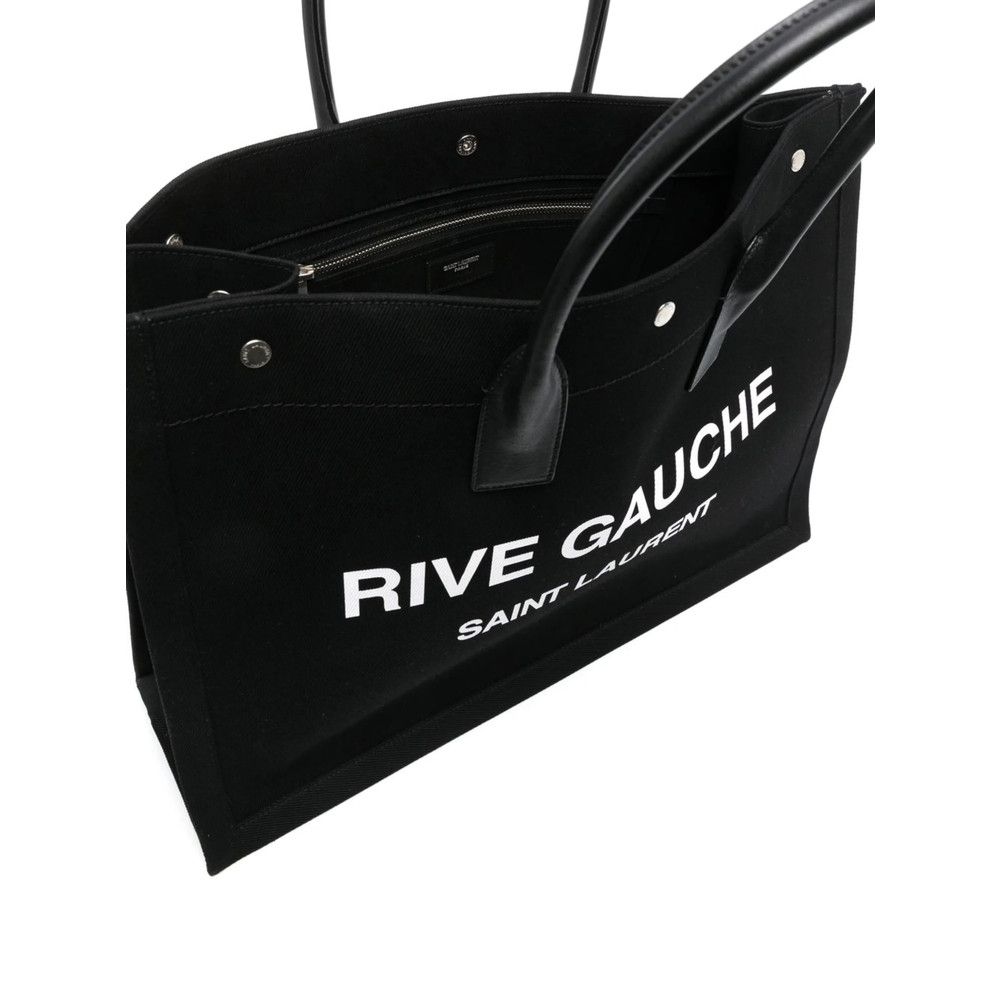 Saint Laurent Paris Saint Laurent BLACK Tote Bags Size ONE SIZE - 4 Thumbnail