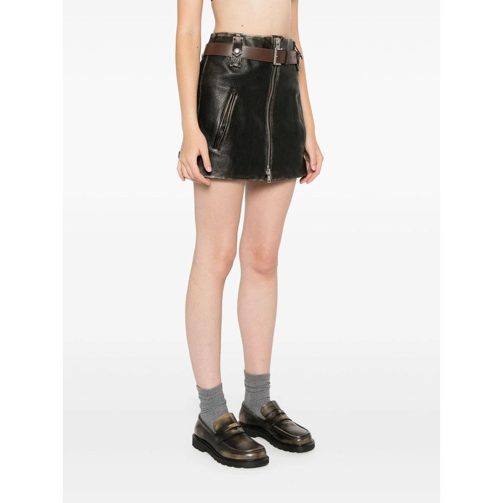Prada Prada BLACK Skirts - Straight Skirts Size 26" / US 2 / IT 38 - 2 Thumbnail