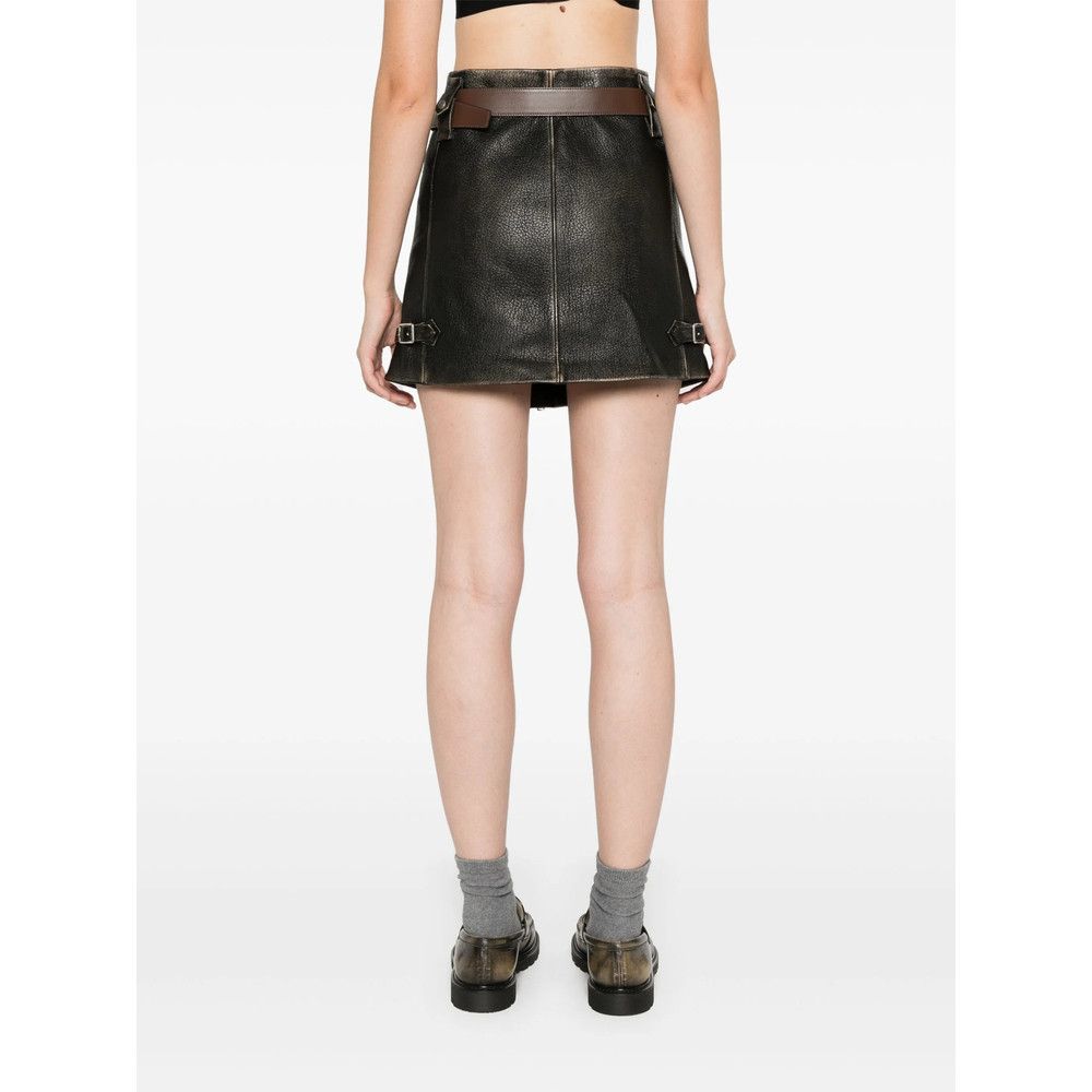 Prada Prada BLACK Skirts - Straight Skirts Size 26" / US 2 / IT 38 - 4 Thumbnail