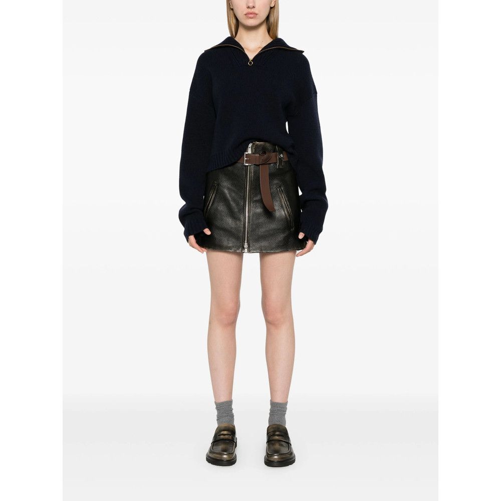 Prada Prada BLACK Skirts - Straight Skirts Size 26" / US 2 / IT 38 - 3 Thumbnail