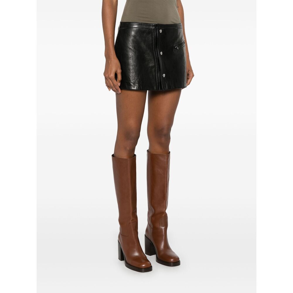 Prada Prada BLACK Skirts - A-Line Skirts Size 27" / US 4 / IT 40 - 4 Thumbnail