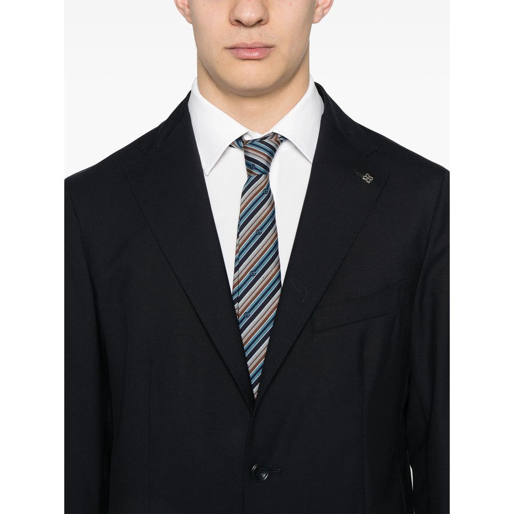 Tagliatore Tagliatore BLUE Suits - Single Breasted Suits Size US XL / EU 56 / 4 - 4 Thumbnail