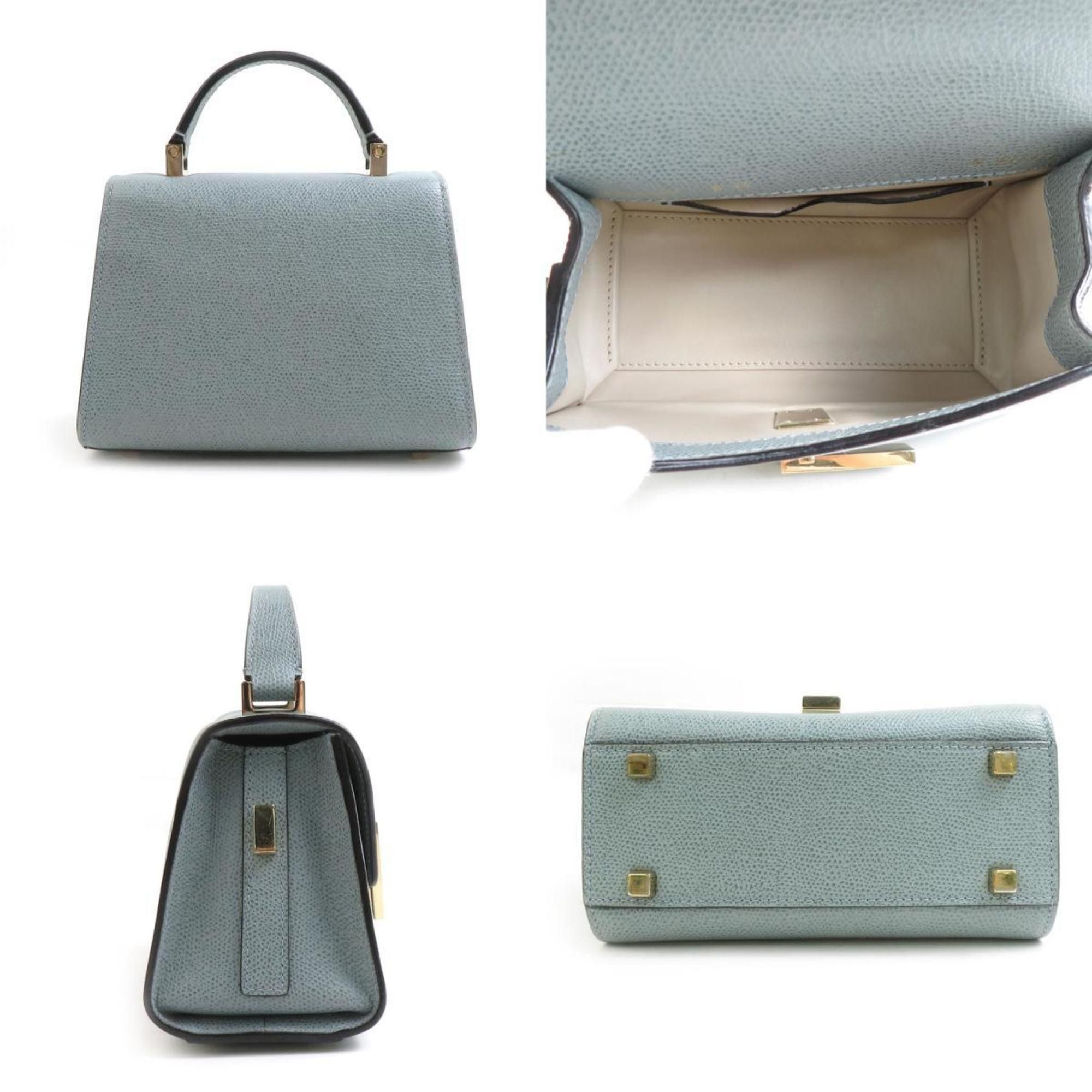 Valextra Valextra Micro Iside Shoulder Bag in Powder Blue Leather, Women's, 90178a Size ONE SIZE - 2 Thumbnail