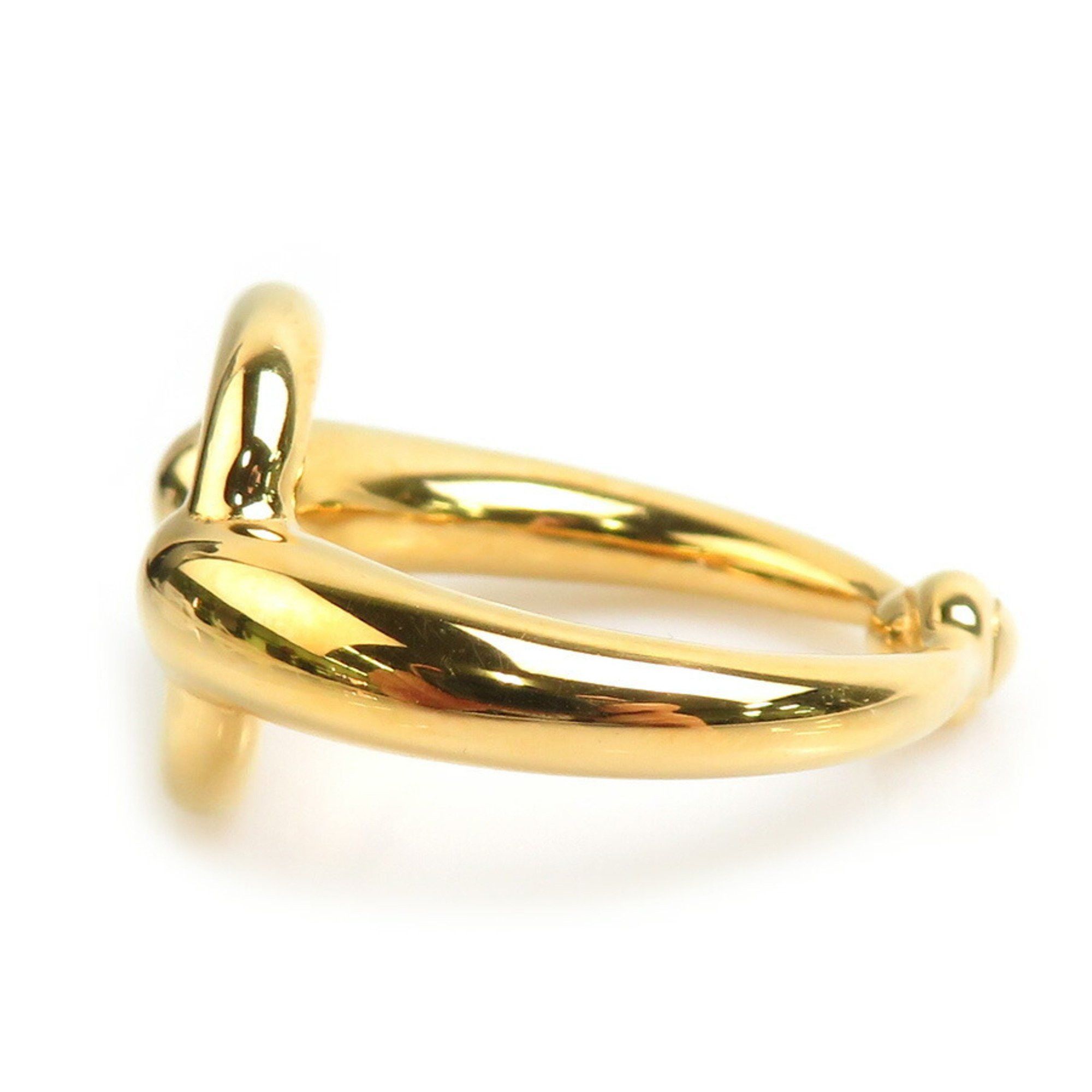 Hermes Hermes scarf ring, metal, gold, women's, e60906a Size ONE SIZE - 3 Thumbnail