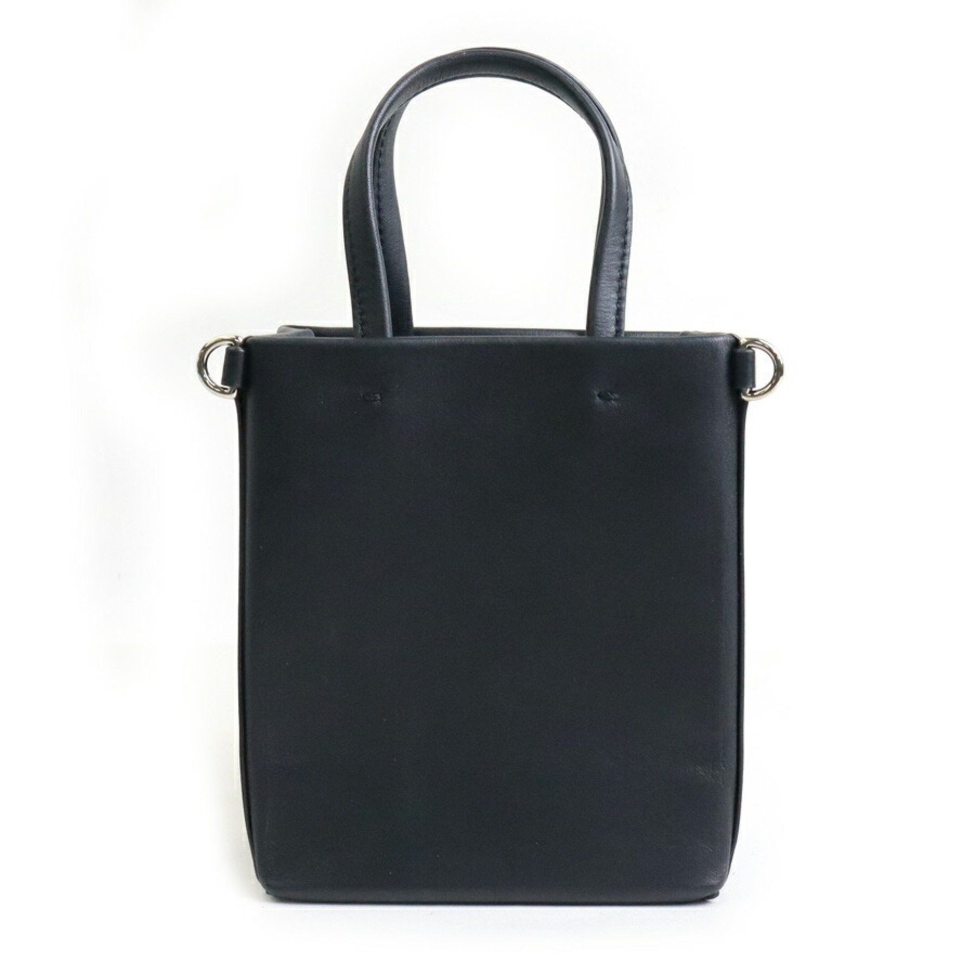 Tiffany & Co. Tiffany & Co. Mini Tote Shoulder Bag, Leather, Black, Women's, 90175g Size ONE SIZE - 2 Thumbnail
