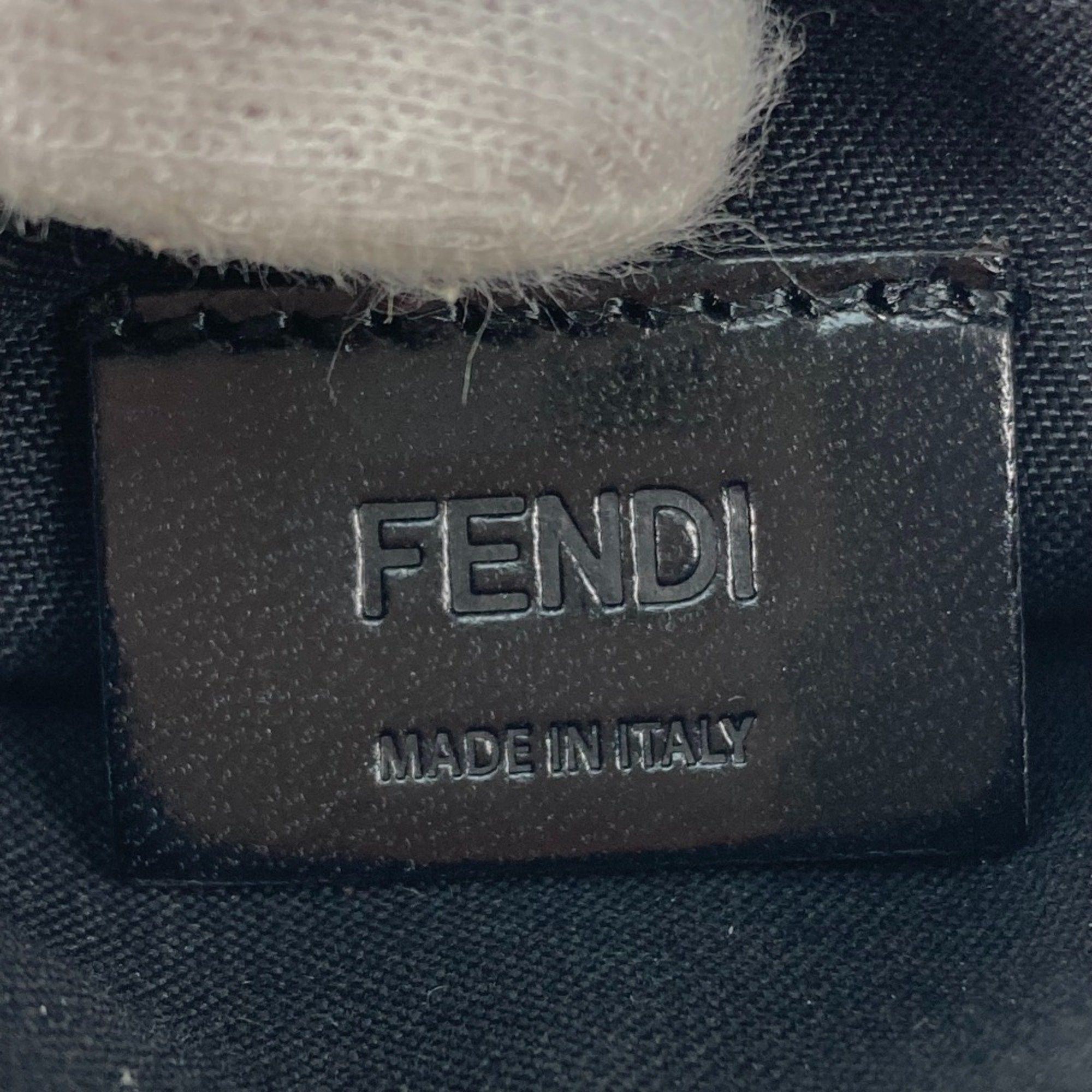 Fendi FENDI 7M0164 Logo Two-Tone Business Card Case, Pass Leather, Men's, Gray Size ONE SIZE - 6 Thumbnail