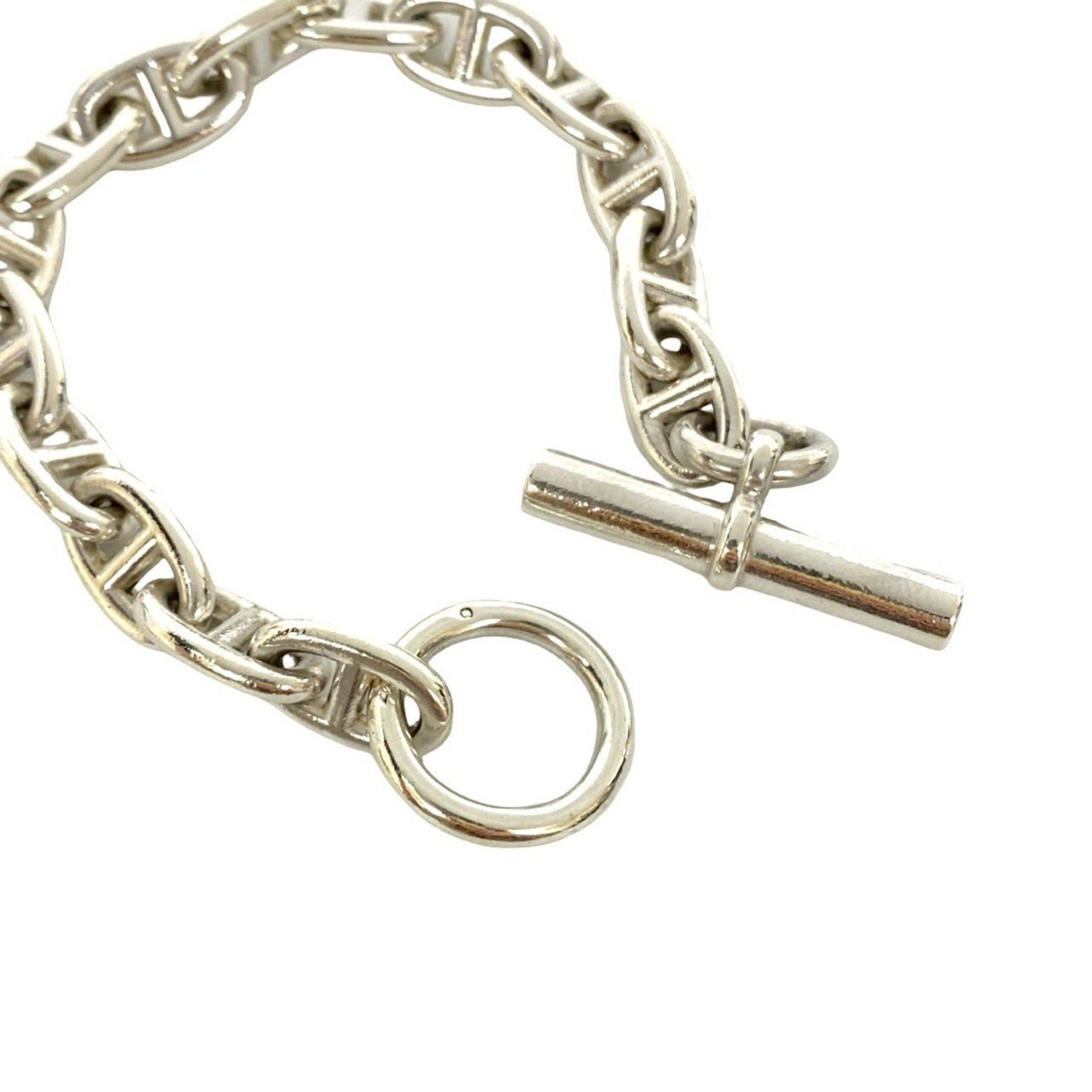 Hermes HERMES Chaine d'Ancre, Margiela-era, MM, 15-link, 925 silver chain bracelet, silver, 50060 Size ONE SIZE - 3 Thumbnail
