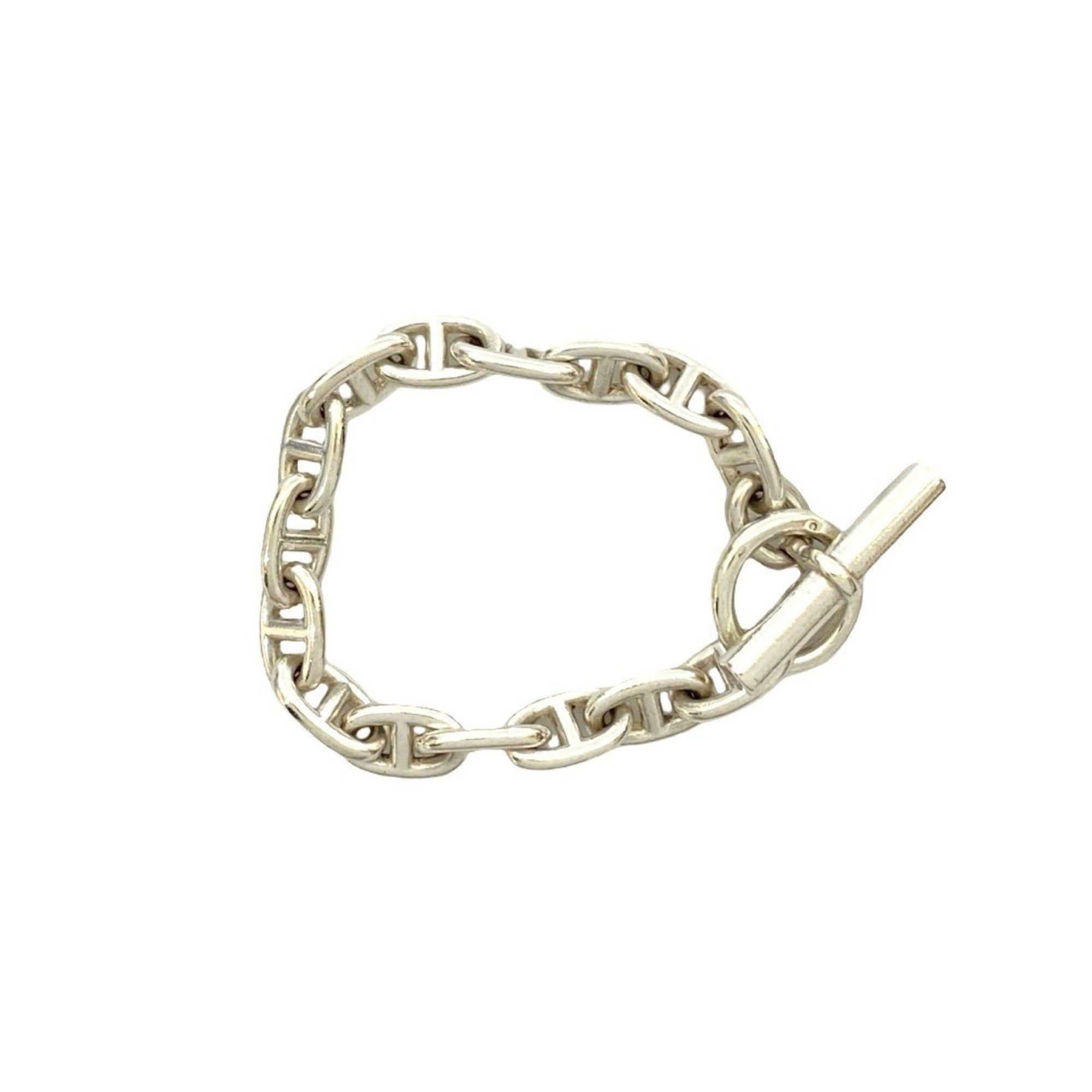 Hermes HERMES Chaine d'Ancre, Margiela-era, MM, 15-link, 925 silver chain bracelet, silver, 50060 Size ONE SIZE - 4 Thumbnail