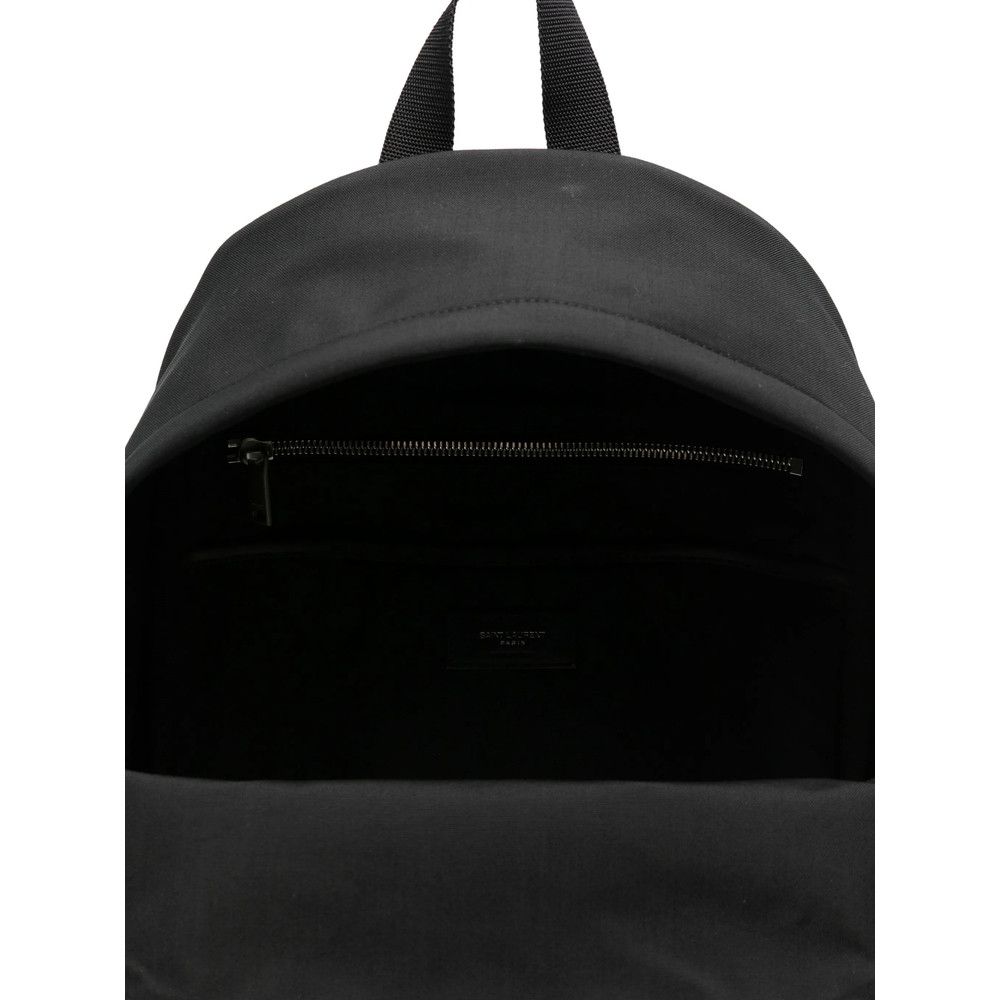 Saint Laurent Paris Saint Laurent BLACK Backpacks Size ONE SIZE - 3 Thumbnail