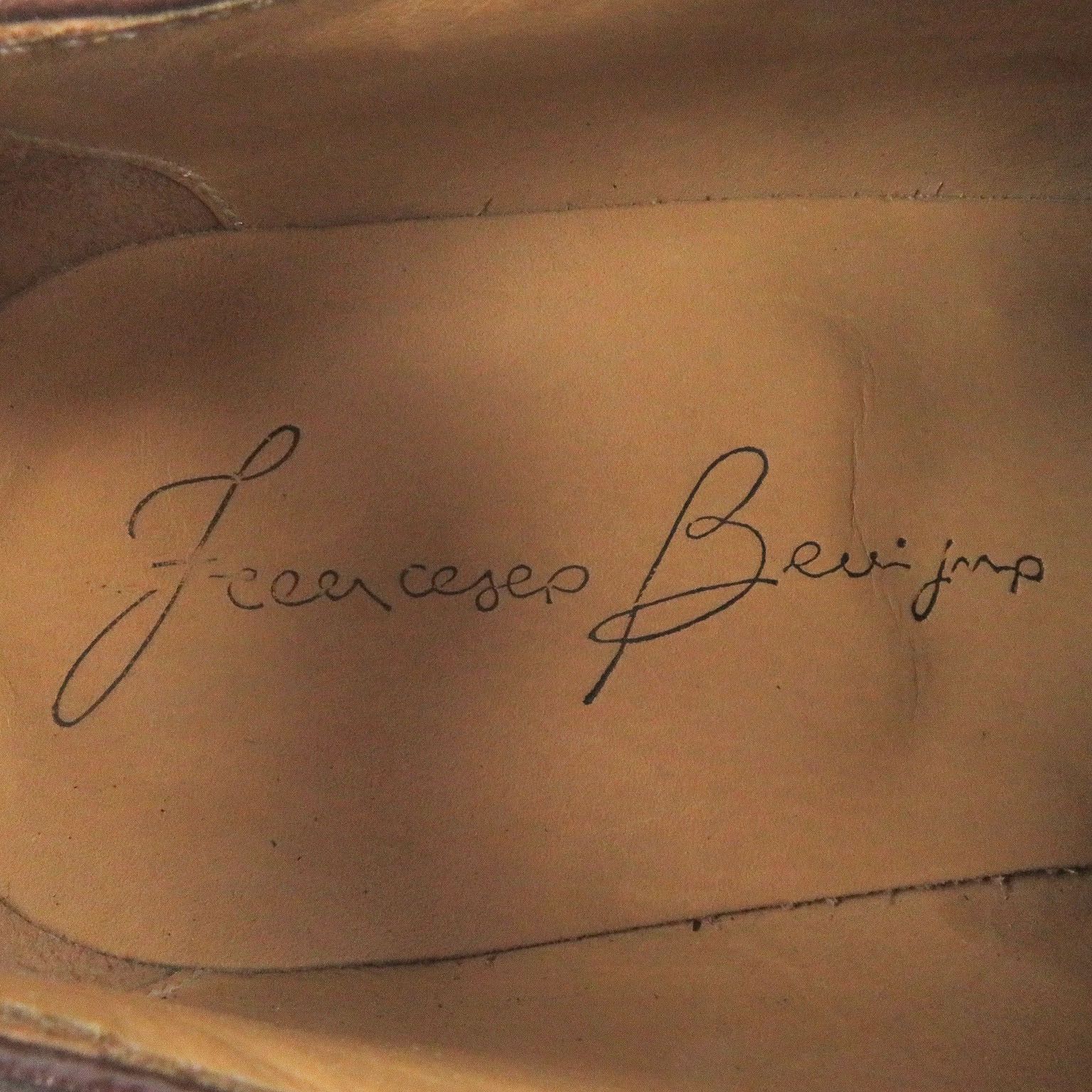 Other Other Francesco Benigno Full Leather Brogue Dress Shoes Leather Shoes DUTY FREE for USA Size ONE SIZE - 7 Thumbnail