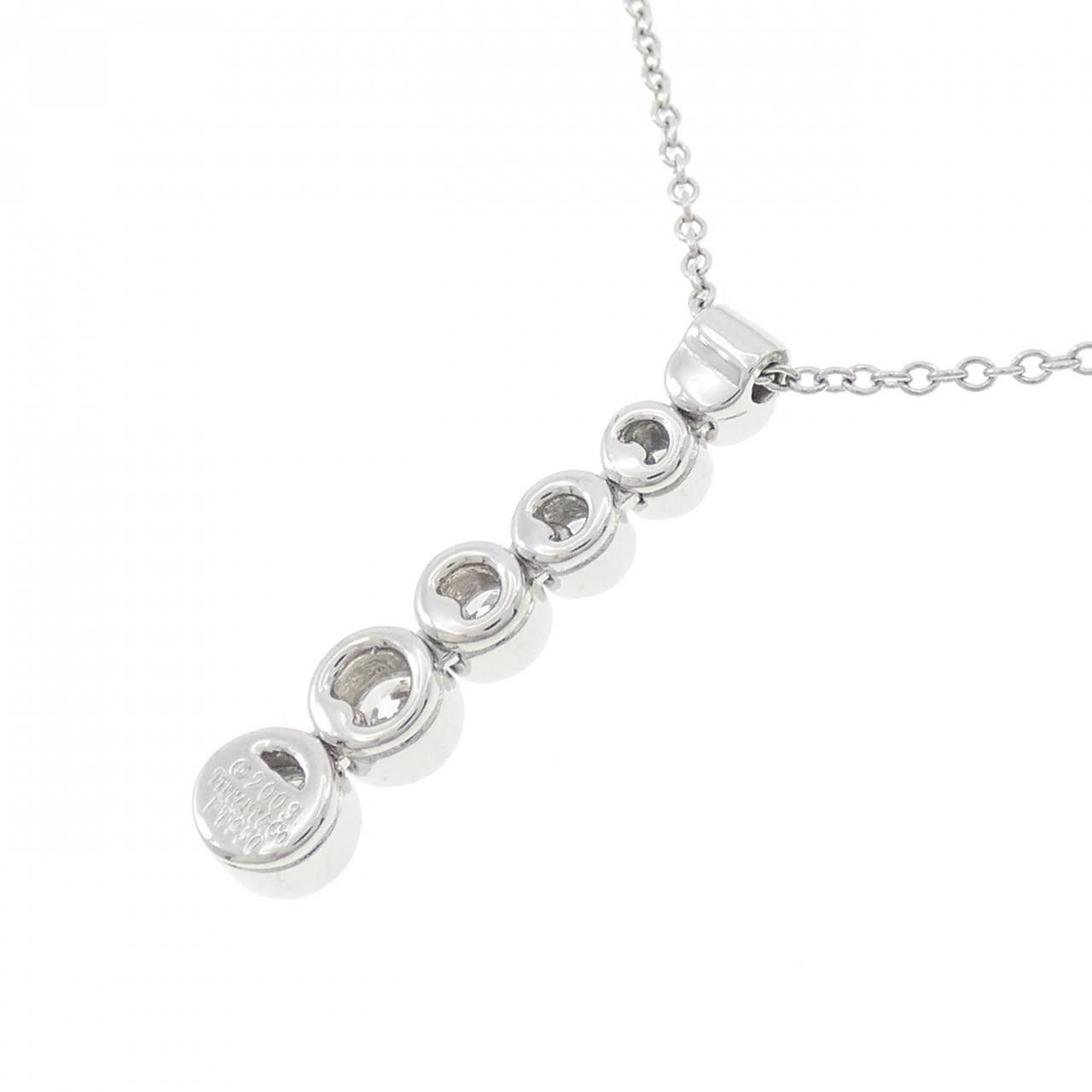 Tiffany & Co. Tiffany & Co. Tiffany Jazz Graduated Drop Platinum Diamond Necklace Metal Necklace DUTY FREE for USA Size ONE SIZE - 4 Thumbnail