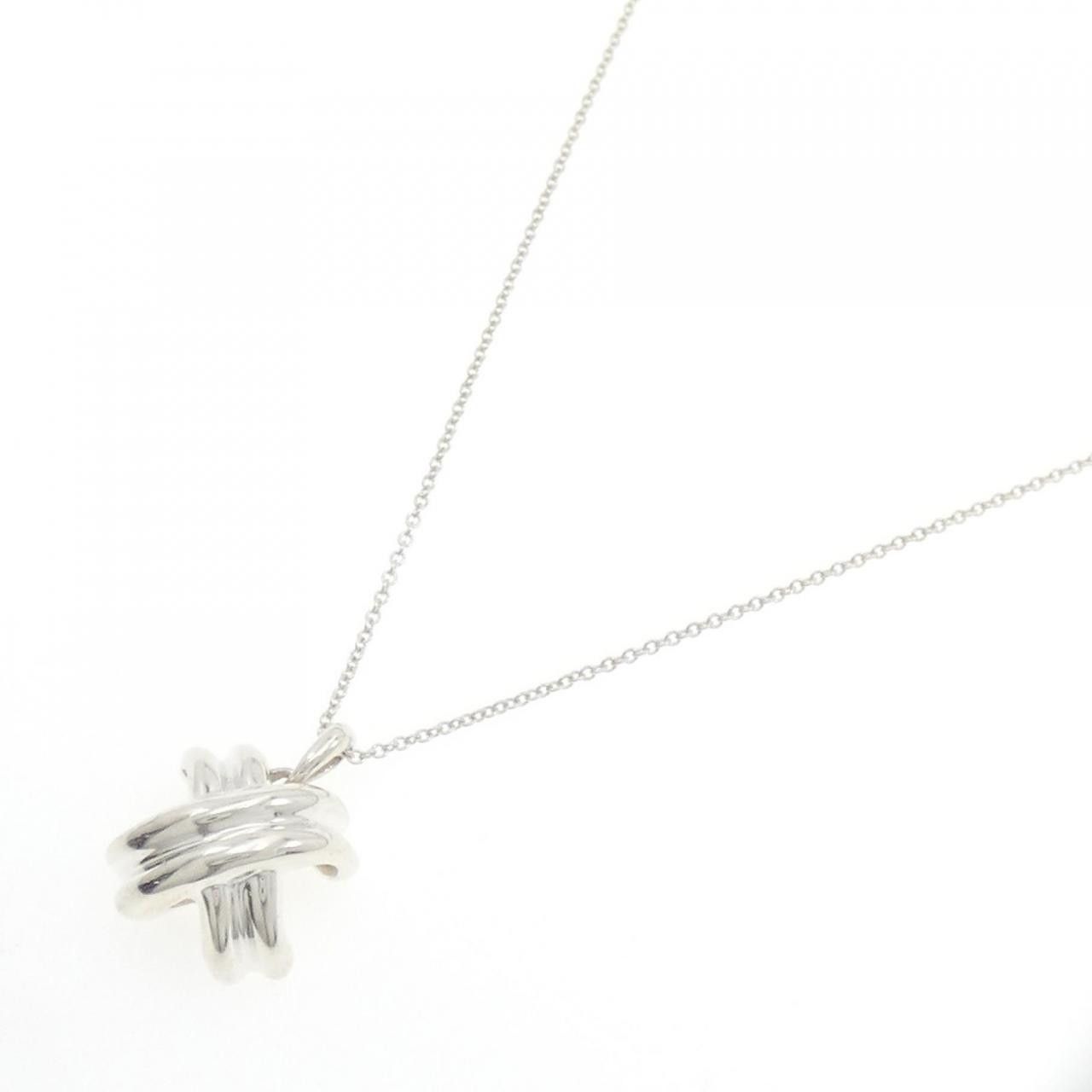 Tiffany & Co. Tiffany & Co. Tiffany Signature 925 Silver Necklace Metal Necklace DUTY FREE for USA Size ONE SIZE - 2 Thumbnail