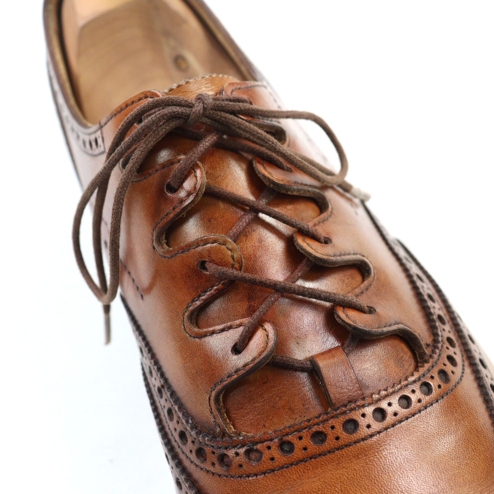 Other Other Crockett&Jones GHILLIE 2 Leather Wingtip Shoes Leather Shoes DUTY FREE for USA Size ONE SIZE - 6 Thumbnail