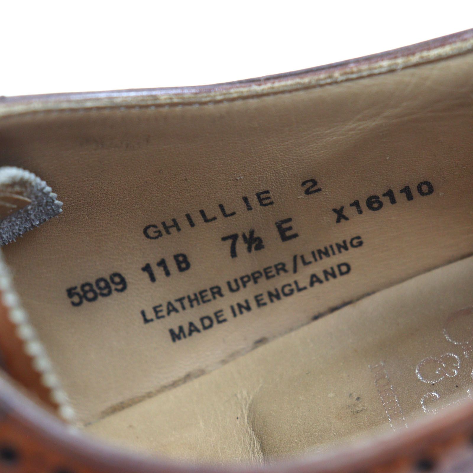 Other Other Crockett&Jones GHILLIE 2 Leather Wingtip Shoes Leather Shoes DUTY FREE for USA Size ONE SIZE - 10 Thumbnail