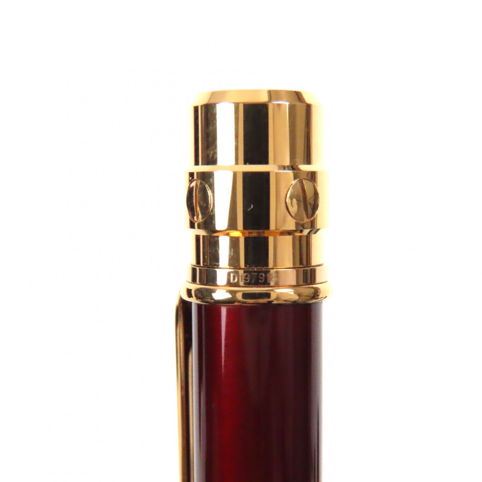 Cartier Cartier Cartier Santos de Cartier Ballpoint Pen Metal Pen DUTY FREE for USA Size ONE SIZE - 7 Thumbnail