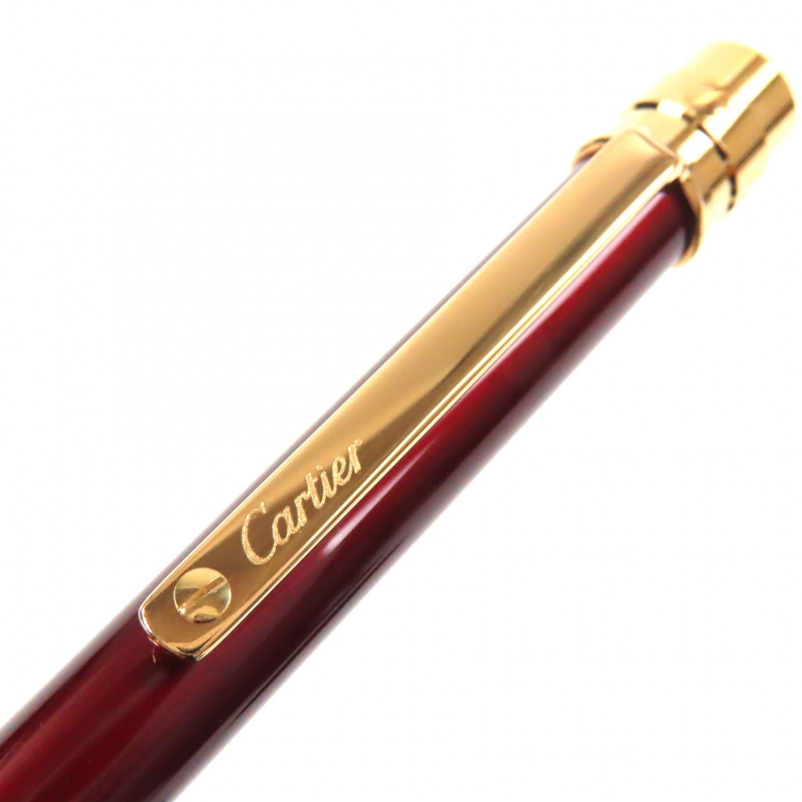 Cartier Cartier Cartier Santos de Cartier Ballpoint Pen Metal Pen DUTY FREE for USA Size ONE SIZE - 6 Thumbnail