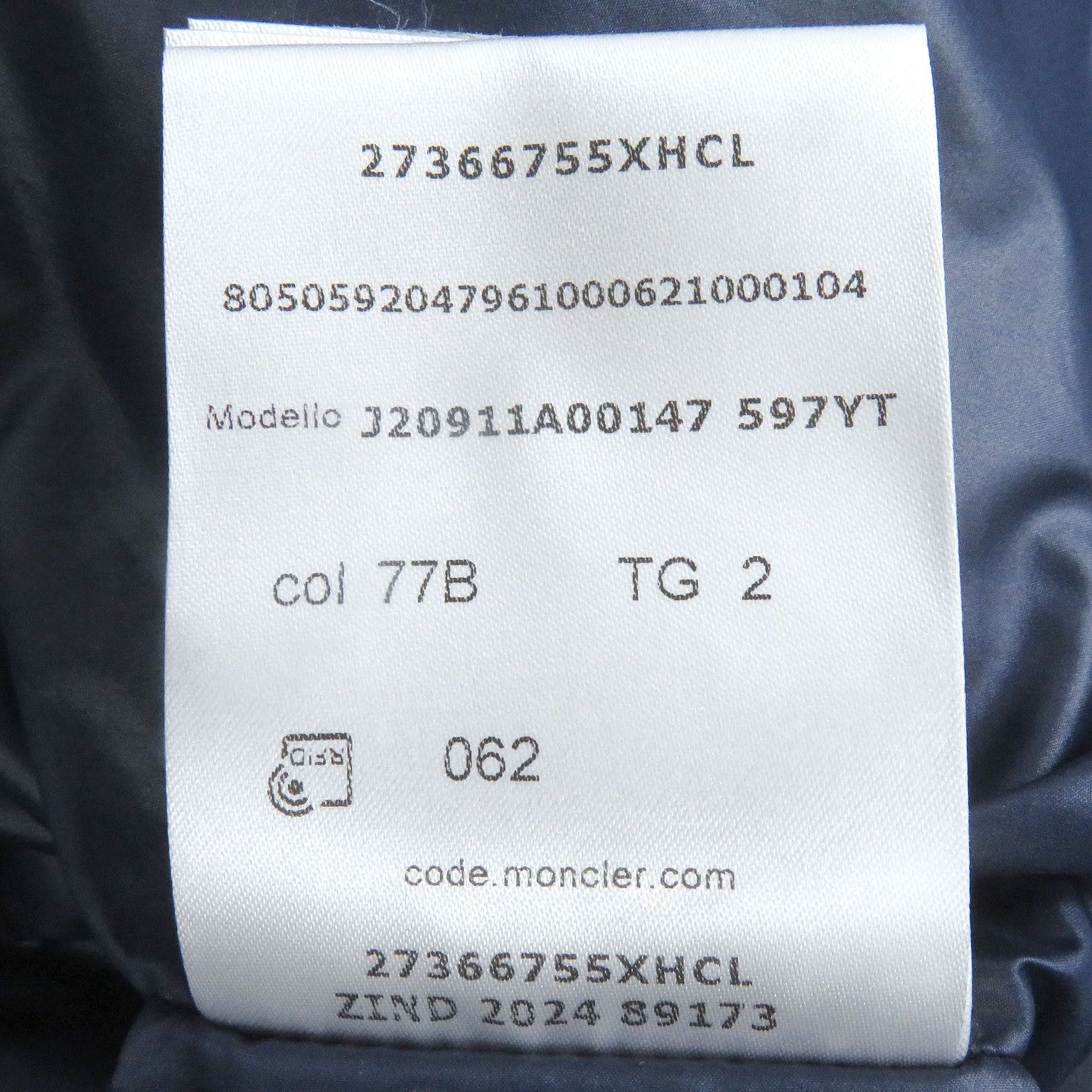 Moncler Moncler Moncler ENZIAN GIUBOTTO Nylon Down Jacket Others Outerwear DUTY FREE for USA Size ONE SIZE - 11 Thumbnail
