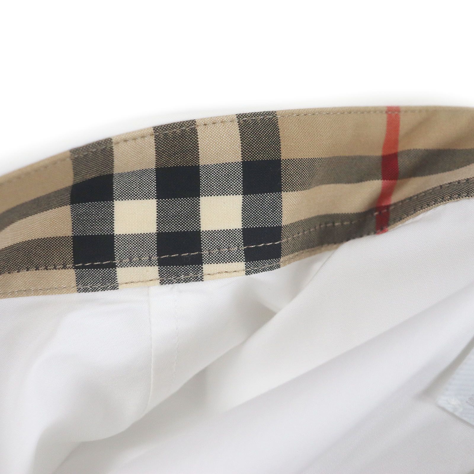 Burberry Burberry Burberry Short Sleeve Shirt Cotton Dress Shirt DUTY FREE for USA Size ONE SIZE - 4 Thumbnail