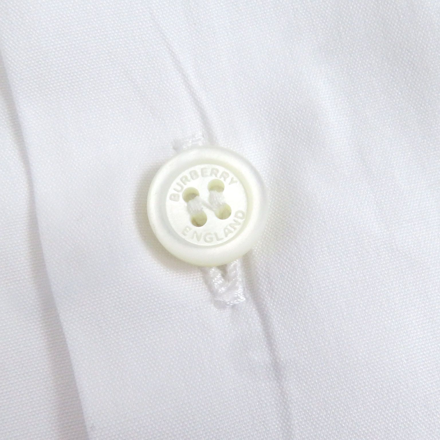 Burberry Burberry Burberry Short Sleeve Shirt Cotton Dress Shirt DUTY FREE for USA Size ONE SIZE - 5 Thumbnail