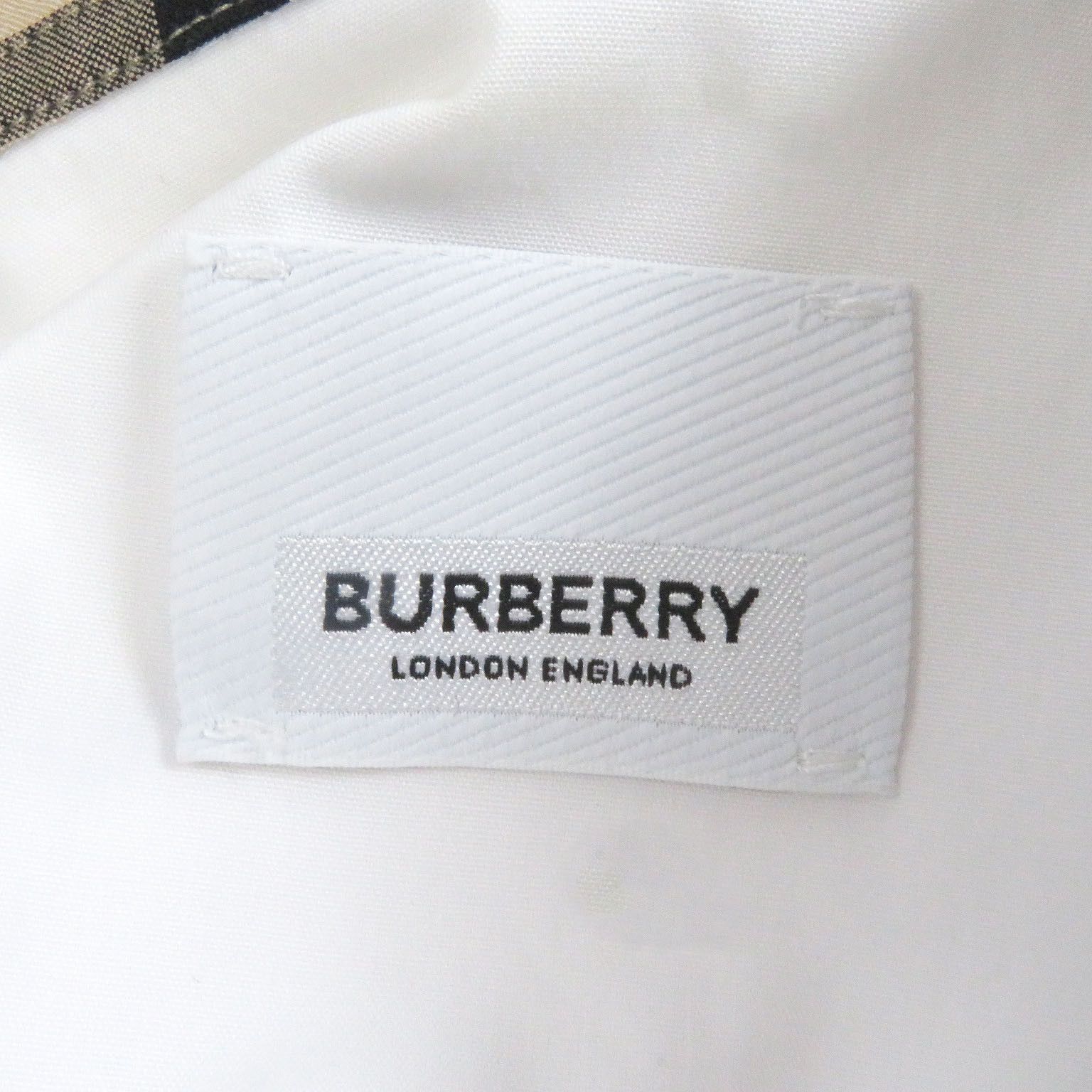 Burberry Burberry Burberry Short Sleeve Shirt Cotton Dress Shirt DUTY FREE for USA Size ONE SIZE - 7 Thumbnail